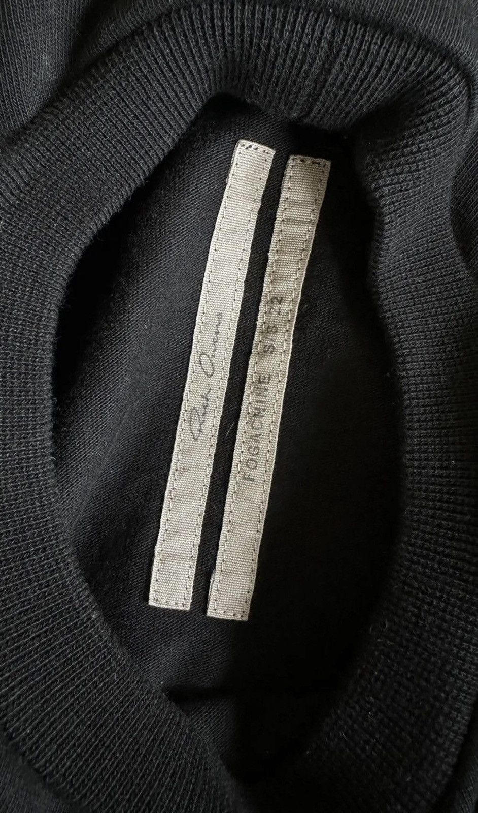 Rick Owens Black Geth Sweater Size US M / EU 48-50 / 2 - 3 Thumbnail