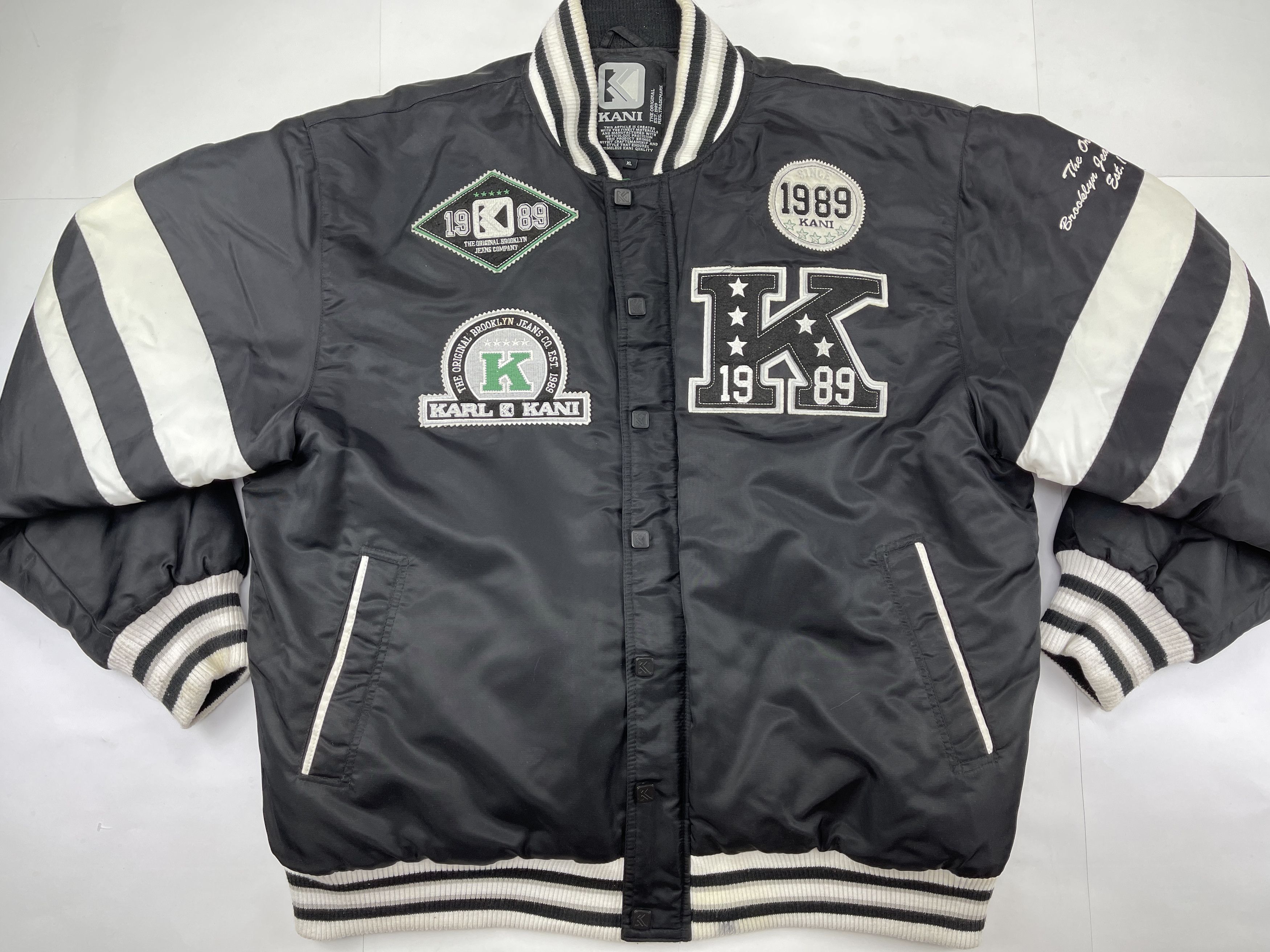 Karl Kani KARL KANI jacket, vintage bomber, 90s hip hop, 1990s size XL Size US XL / EU 56 / 4 - 8 Thumbnail