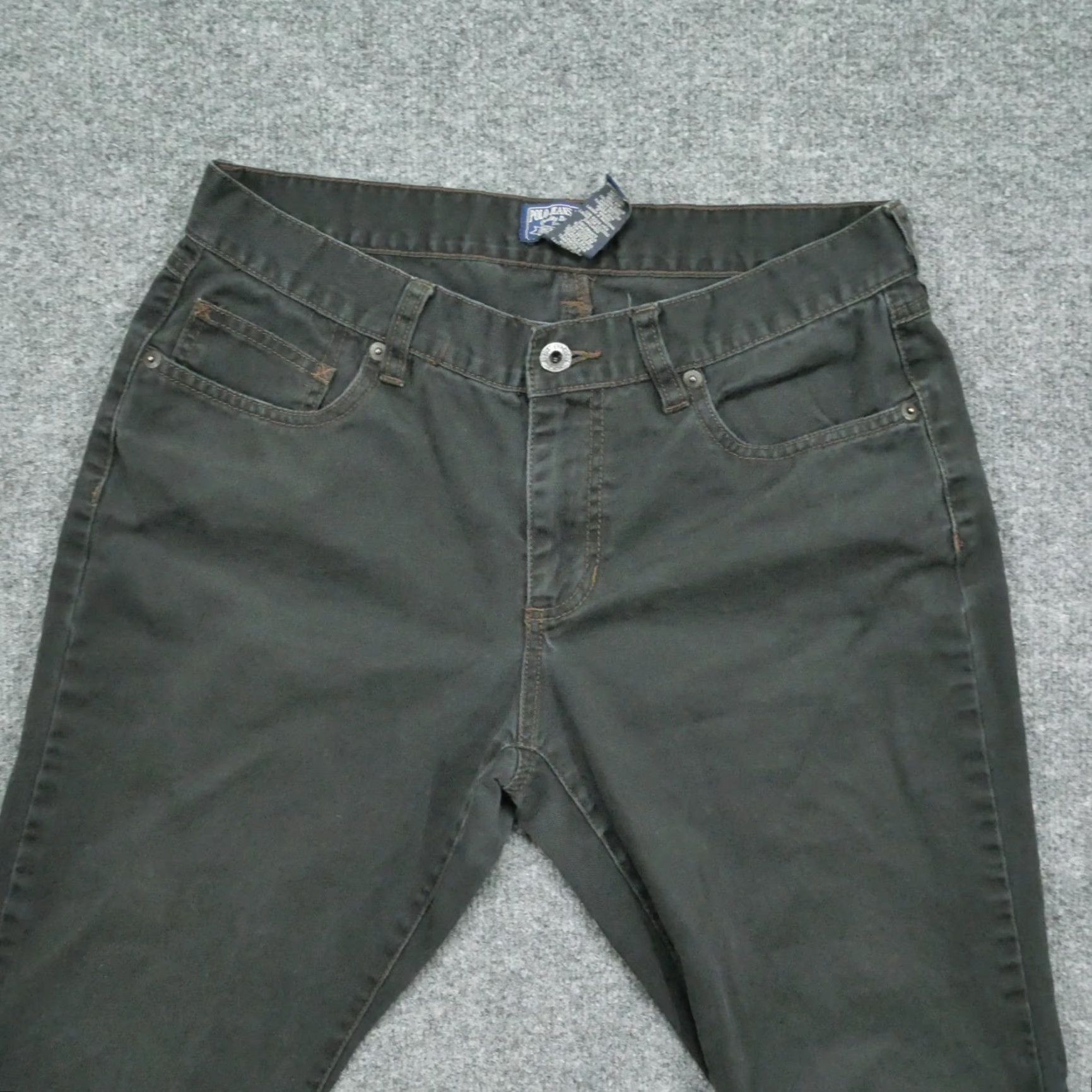 Ralph Lauren **VINTAGE Ralph Lauren Womens 10 Black Chino Pants 30x28** User: **VINTAGE Ralph Lauren Womens 10 Black Chino Pants** 30x28 **Y2K** Size 32" / US 10 / IT 46 - 2 Thumbnail