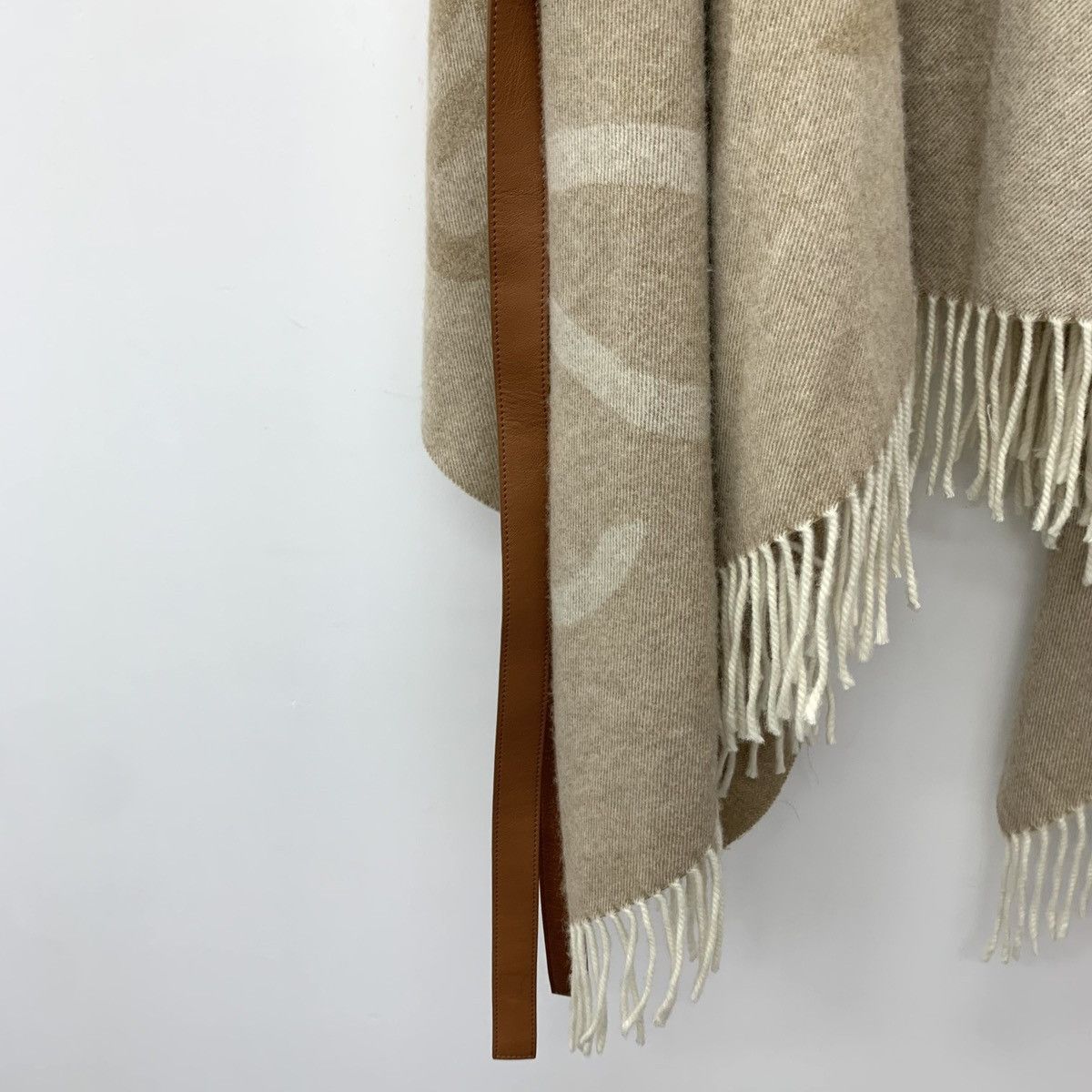 Loewe Loewe Brown Irregular Wool Fringed Skirt K26WX Size S / US 4 / IT 40 - 4 Thumbnail