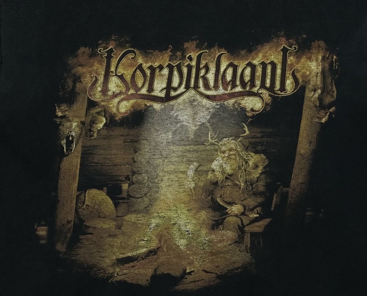 Band Tees Vintage Korpiklaadi Karkelo 2009 Finnish Metal Band Tee Size US XL / EU 56 / 4 - 5 Thumbnail