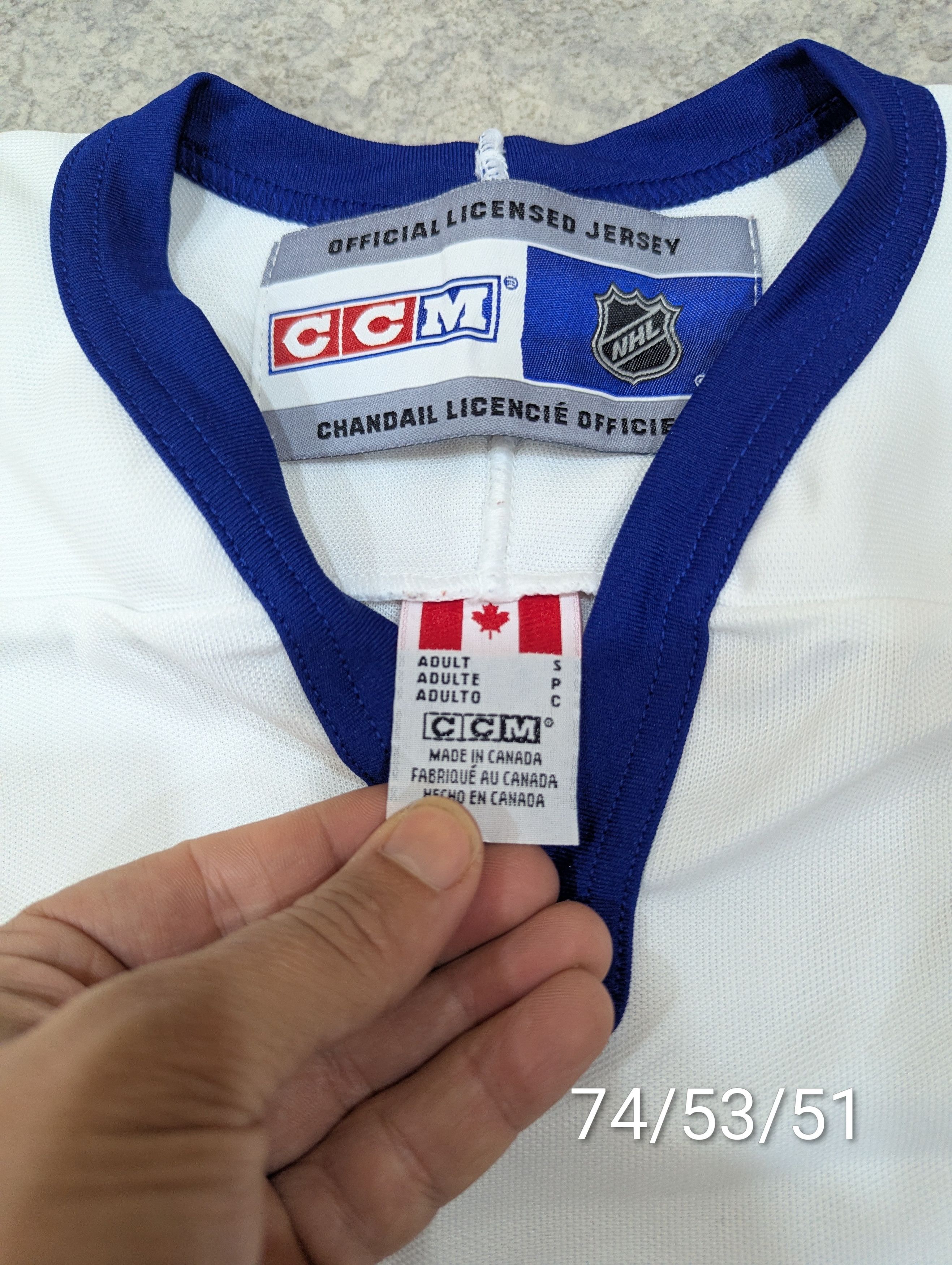 Ccm CCM Toronto Maple Leafs Size US S / EU 44-46 / 1 - 6 Thumbnail