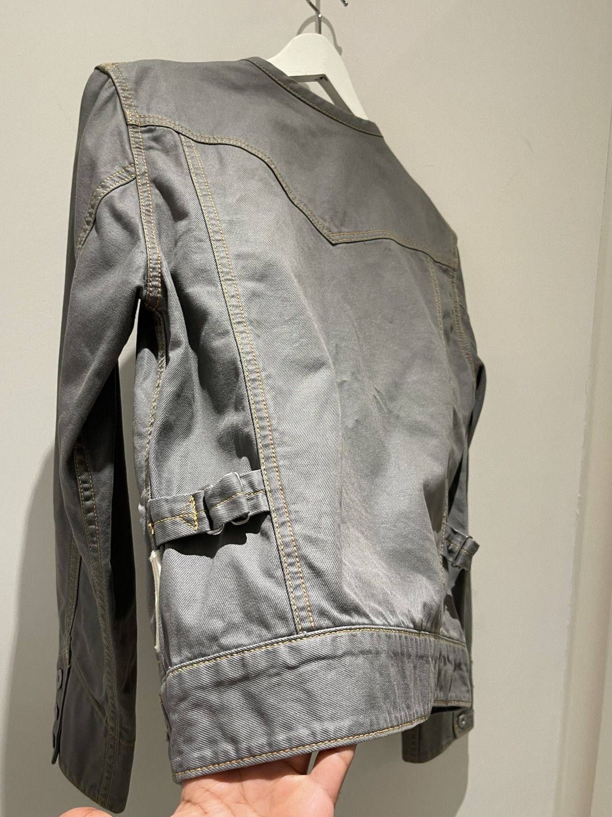 Number (N)ine Levi's Lefty Jean by Takahiro Kuraishi Cropped Zip Jacket Size US S / EU 44-46 / 1 - 16 Thumbnail