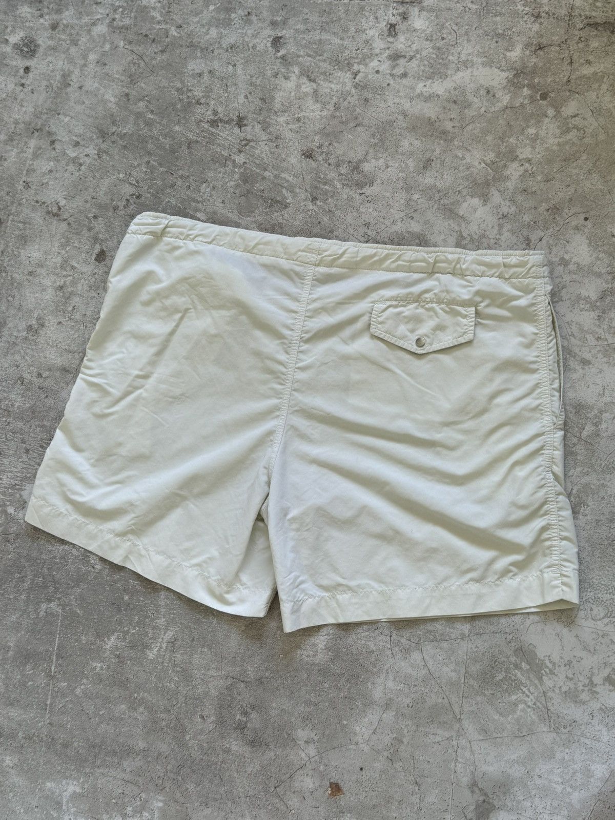 Hermes Hermes cream white swimwear shorts Size US 36 / EU 52 - 3 Thumbnail