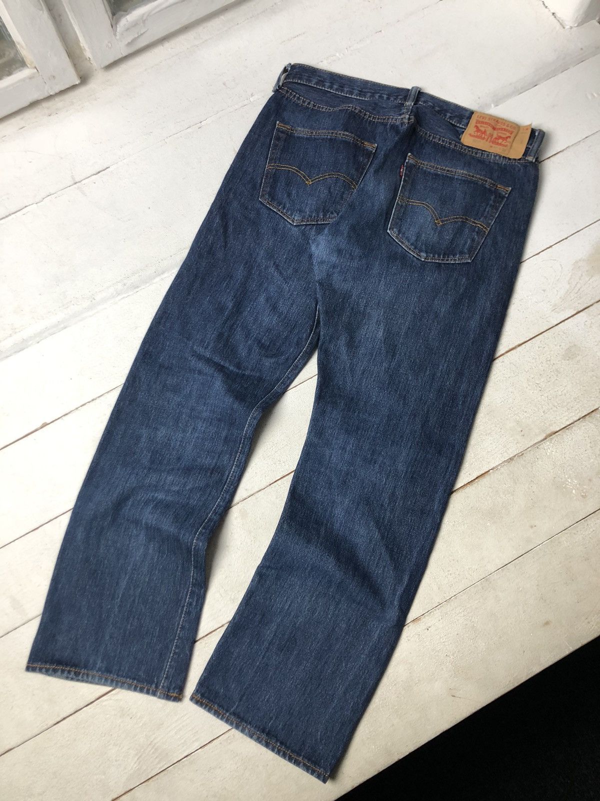 Levi's Vintage Levi’s 501 Very Rare Baggy Jeans American Style Size US 33 - 2 Thumbnail