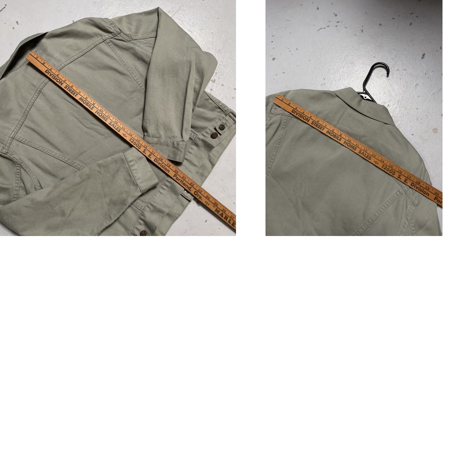 Levi's VINTAGE Levi's 941B Trucker Jacket M USA Pique Green 60s 90s LVC Workwear Ranch Western USA Mens/Womens Unisex Adults Jacket Size US M / EU 48-50 / 2 - 9 Thumbnail