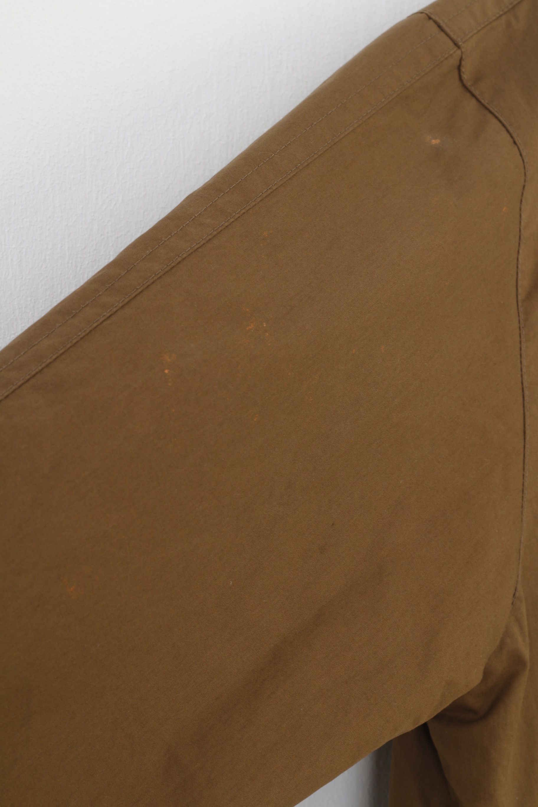 Vintage Casual Sports Woman 38 Jacket Brown Full Zipper 0197 Size XS / US 0-2 / IT 36-38 - 5 Thumbnail