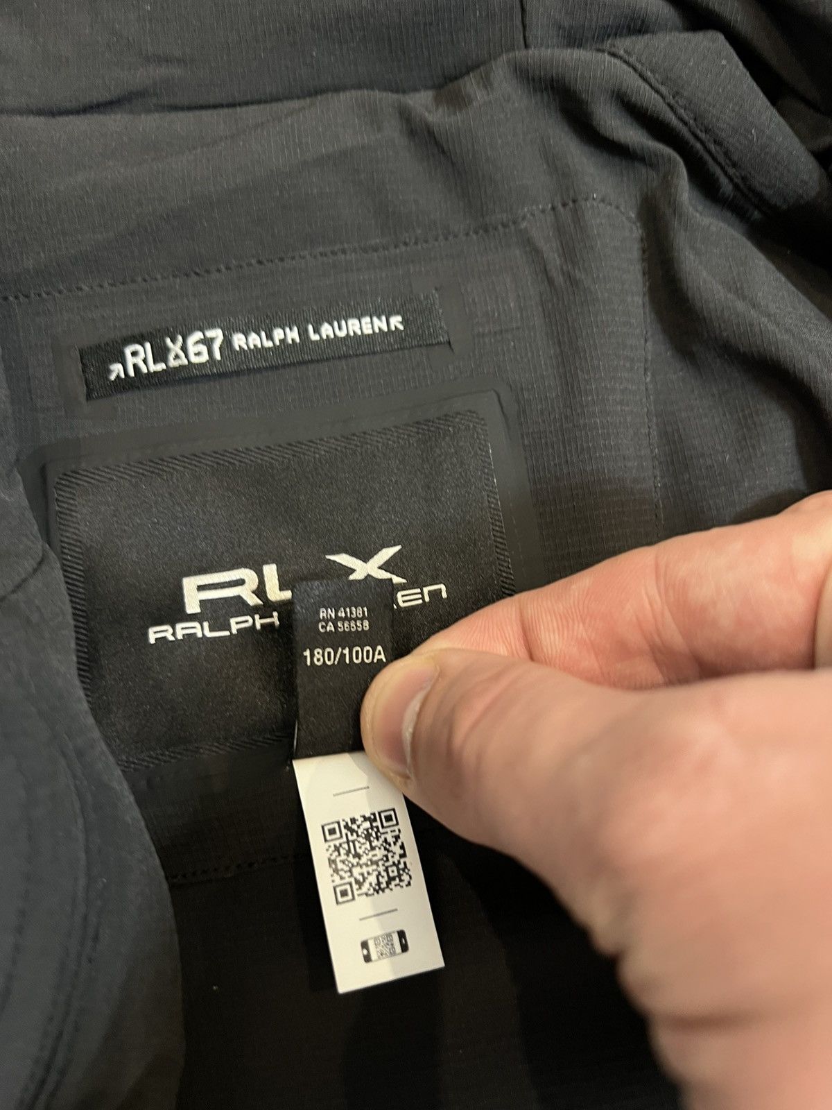RLX Polo Ralph Lauren Ripstop Ultralight Tech Hooded Jacket