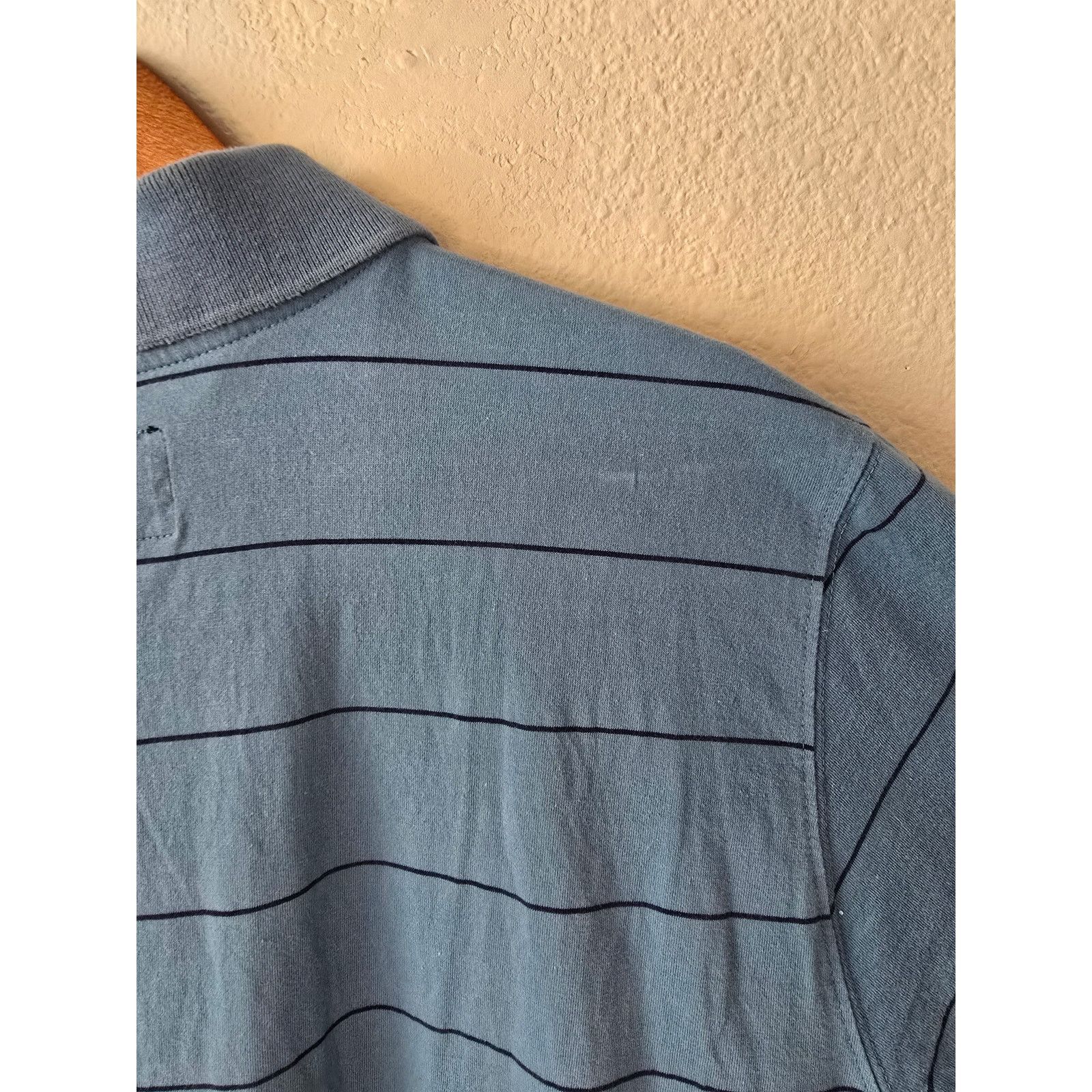 Quiksilver Quiksilver Polo Mens Striped Blue XL Surf Collared Shirt Size US XL / EU 56 / 4 - 5 Thumbnail