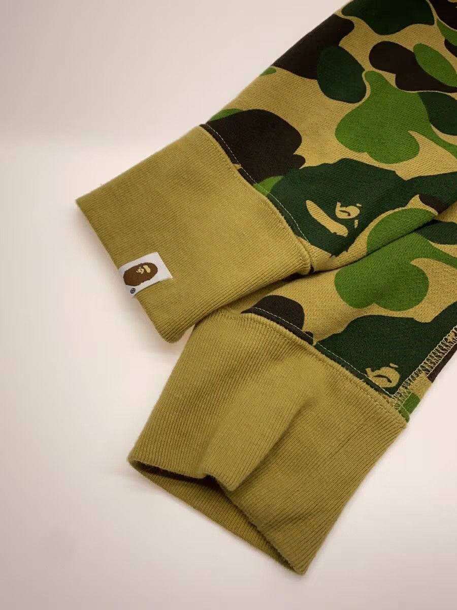 Bape A Bathing Ape Camouflage Cotton Zip Hoodie Khaki Size US M / EU 48-50 / 2 - 6 Thumbnail