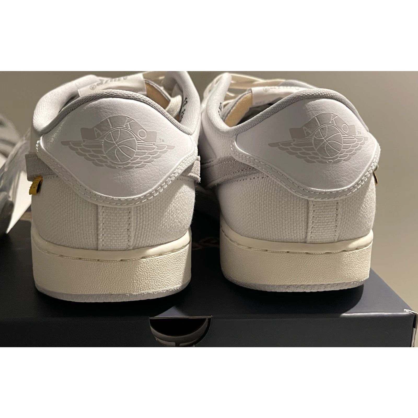 Jordan Brand Union X Air Jordan 1 Retro AJKO Low SP White Grey Sail DO8912-101 Size 13 Size US 13 / EU 46 - 7 Thumbnail