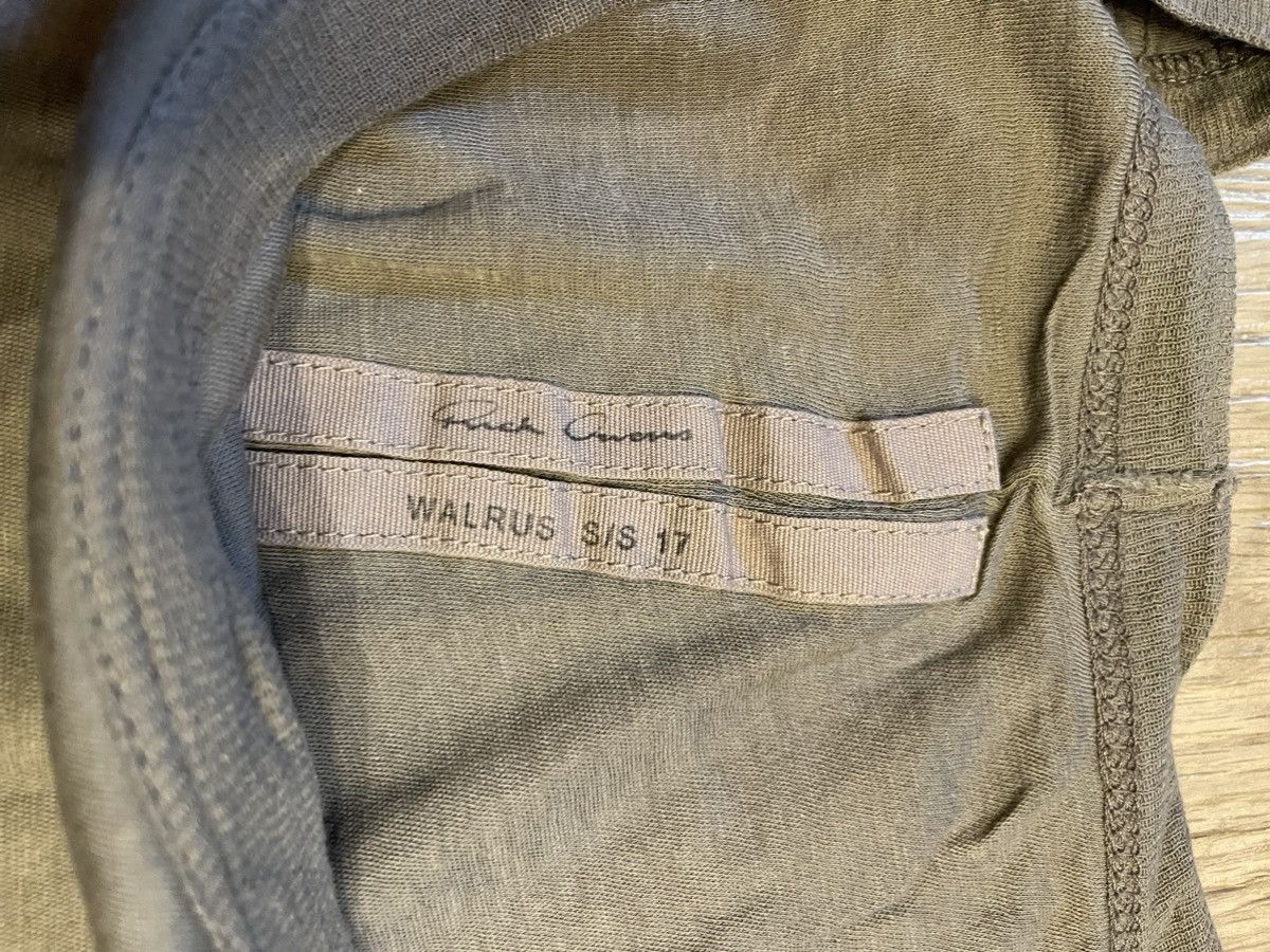 Rick Owens Drkshdw Rick Owens Under Layer Twisted Sleeve (Gray) Size US XL / EU 56 / 4 - 3 Thumbnail