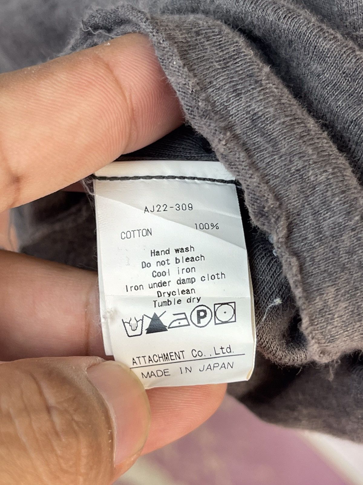 Attachment Attachment distressed sewing Long Sleeve Size US M / EU 48-50 / 2 - 14 Thumbnail