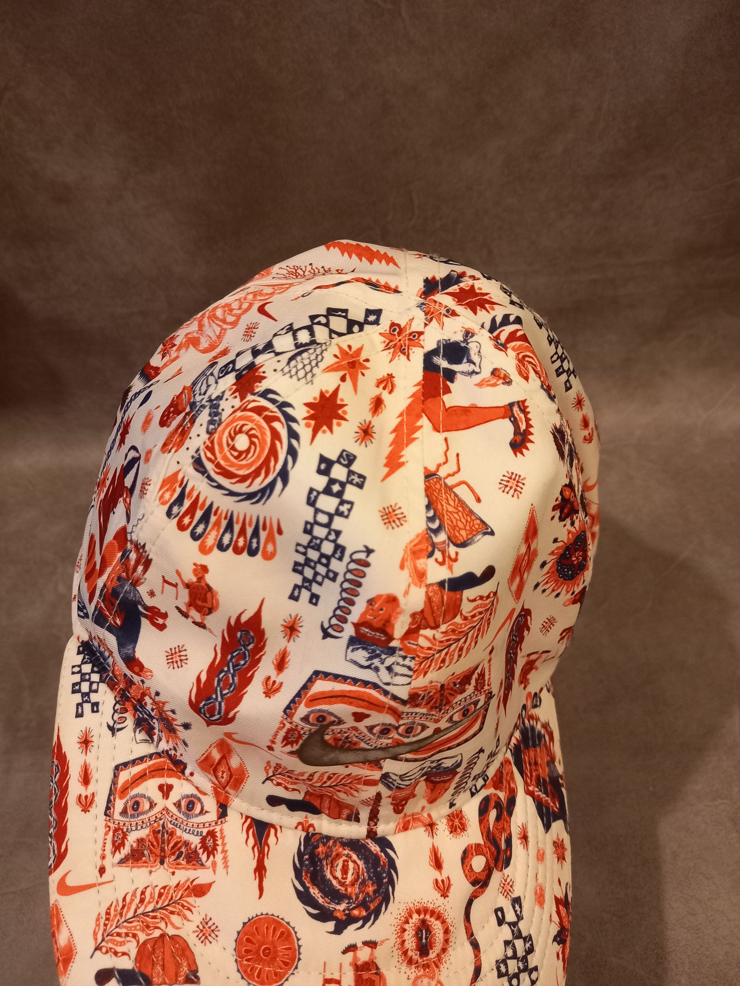 Nike Nike Running Hat Doodle Dri Fit Featherlight Size ONE SIZE - 5 Thumbnail