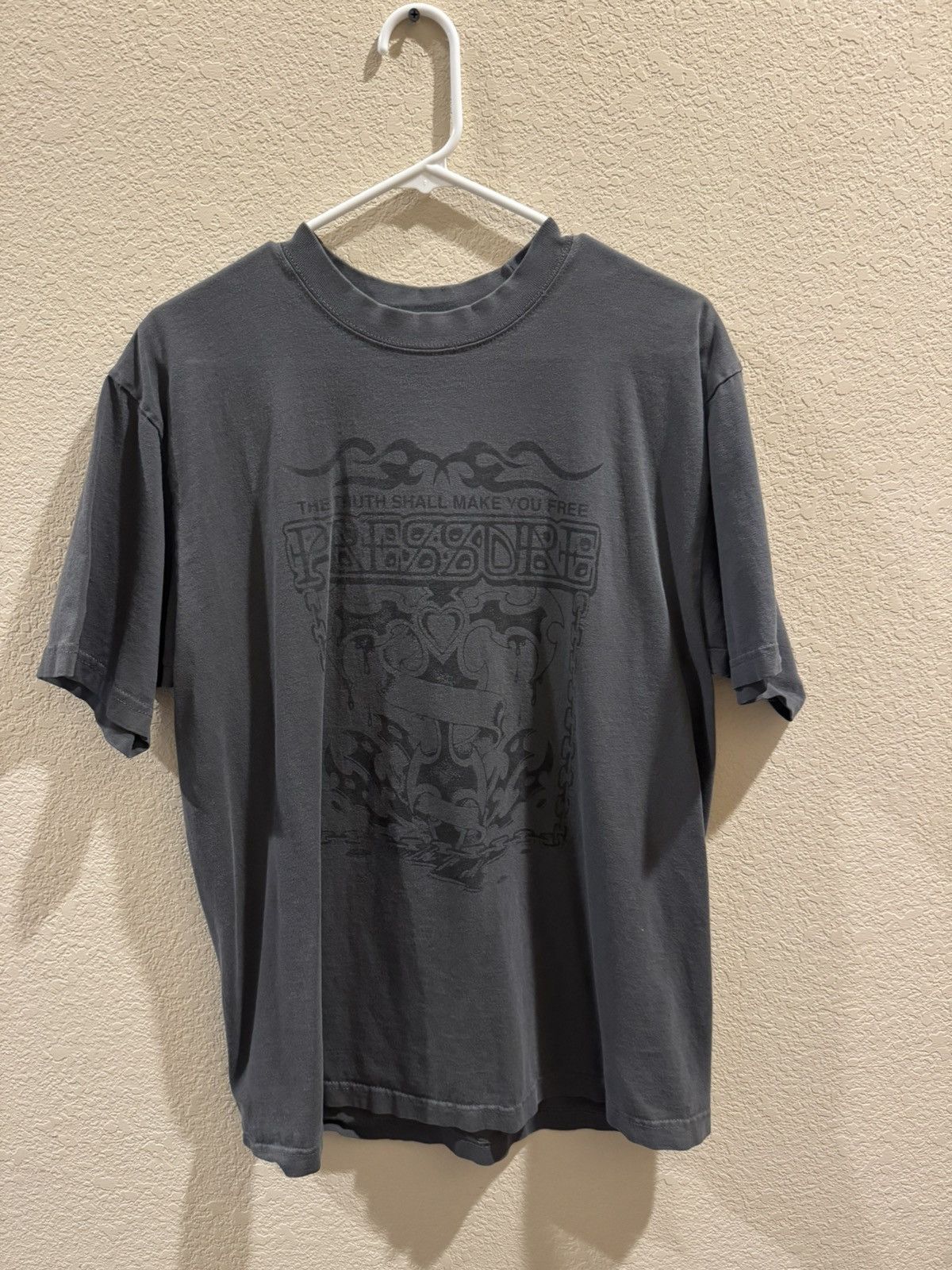Other Pressure gray cross tee Size US L / EU 52-54 / 3 - 1 Thumbnail