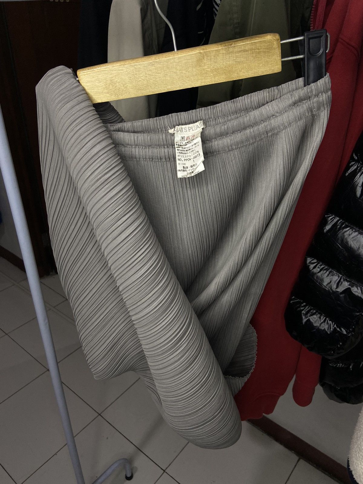 Homme Plisse Issey Miyake × Pleats Please Issey Miyake Offer‼️ PLEATS PLEASE MIDI SKIRT GREY SIZE 1 Size 24" / US 00 / IT 34 - 1 Thumbnail