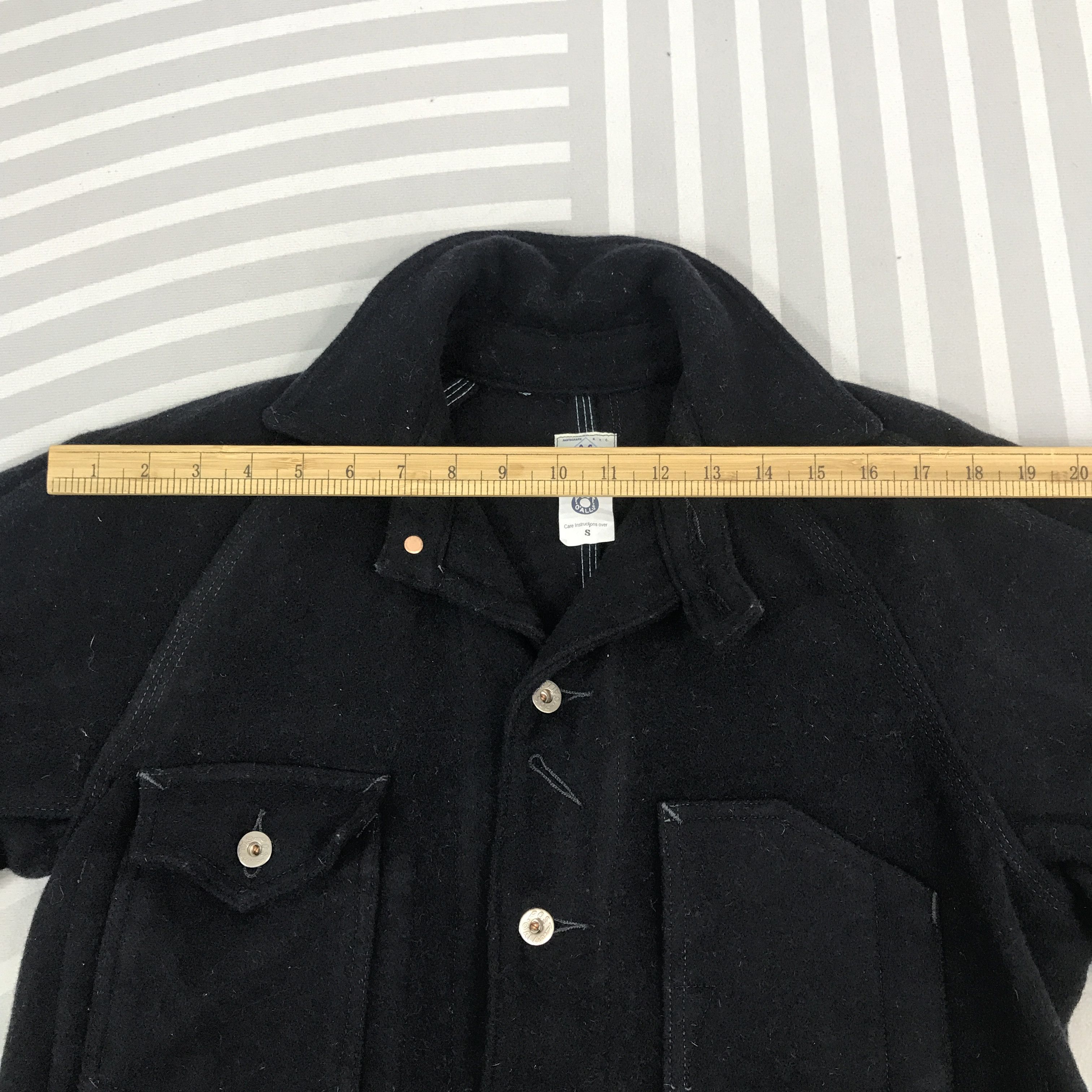 Post Overalls × Vintage Vintage Post O'ALLS Made in USA button Wool Jacket Size US S / EU 44-46 / 1 - 5 Thumbnail