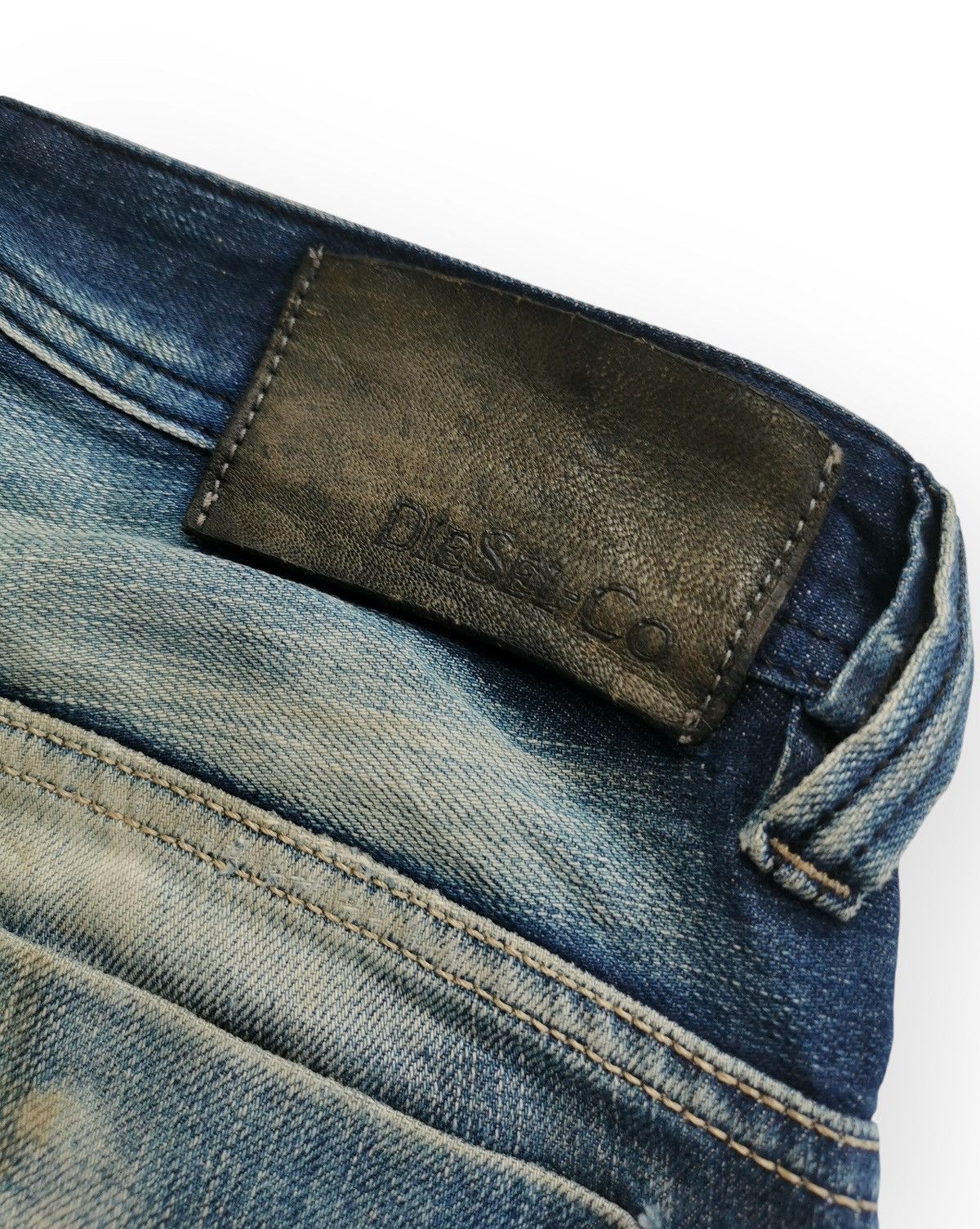 Diesel Vintage diesel safado rusty mudwash denim jeans ♦️ Size US 30 / EU 46 - 6 Thumbnail