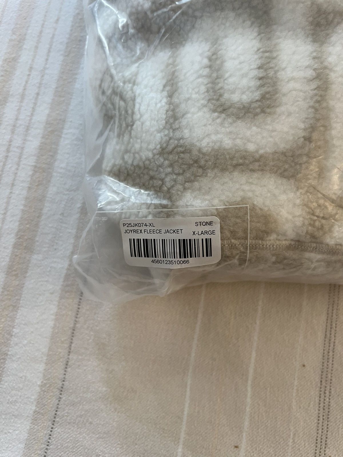 Palace Palace Joyrex Jacquard Fleece Full Zip Jacket Stone Size XL Size US XL / EU 56 / 4 - 6 Thumbnail