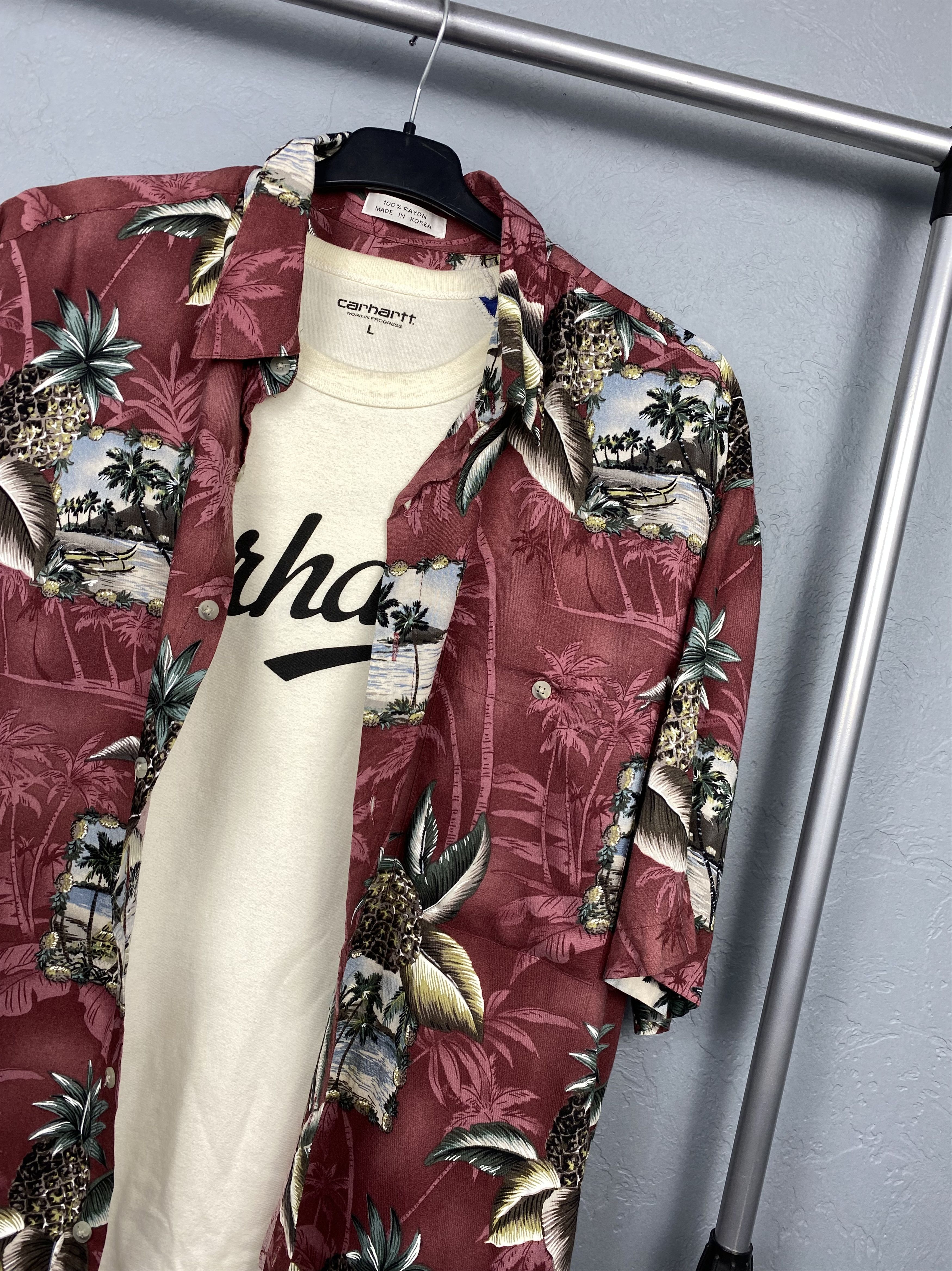 Pierre Cardin × Vintage Pierre Cardin Vintage Hawaiian Shirt Y2K Size US XL / EU 56 / 4 - 2 Thumbnail