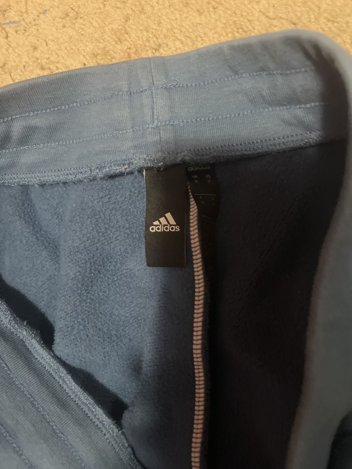 Adidas Blue Adidas Sweatpants Size 28" / US 6 / IT 42 - 1 Thumbnail