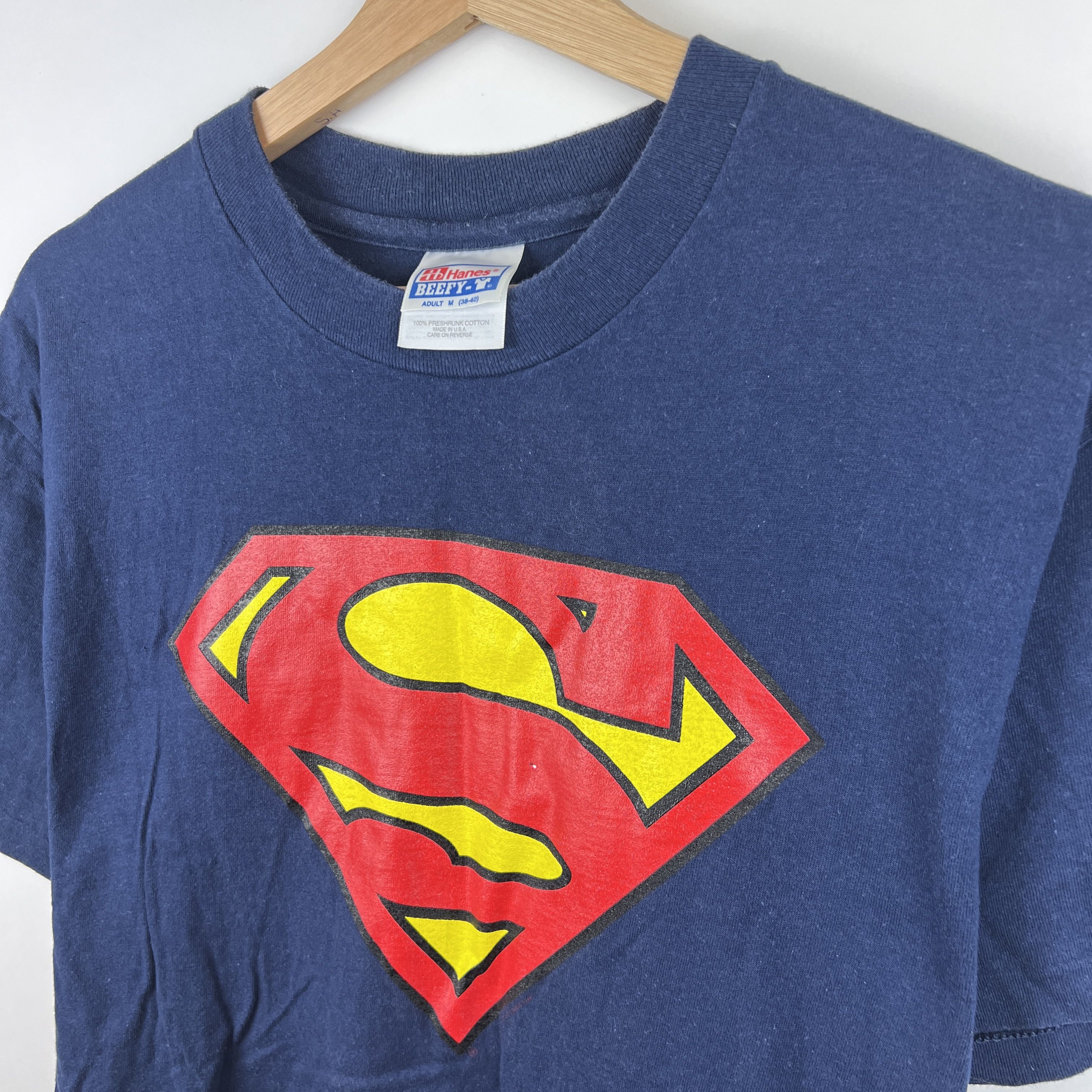 Other Vintage 1999 Made in USA Superman Logo T-Shirt Size US S / EU 44-46 / 1 - 2 Thumbnail