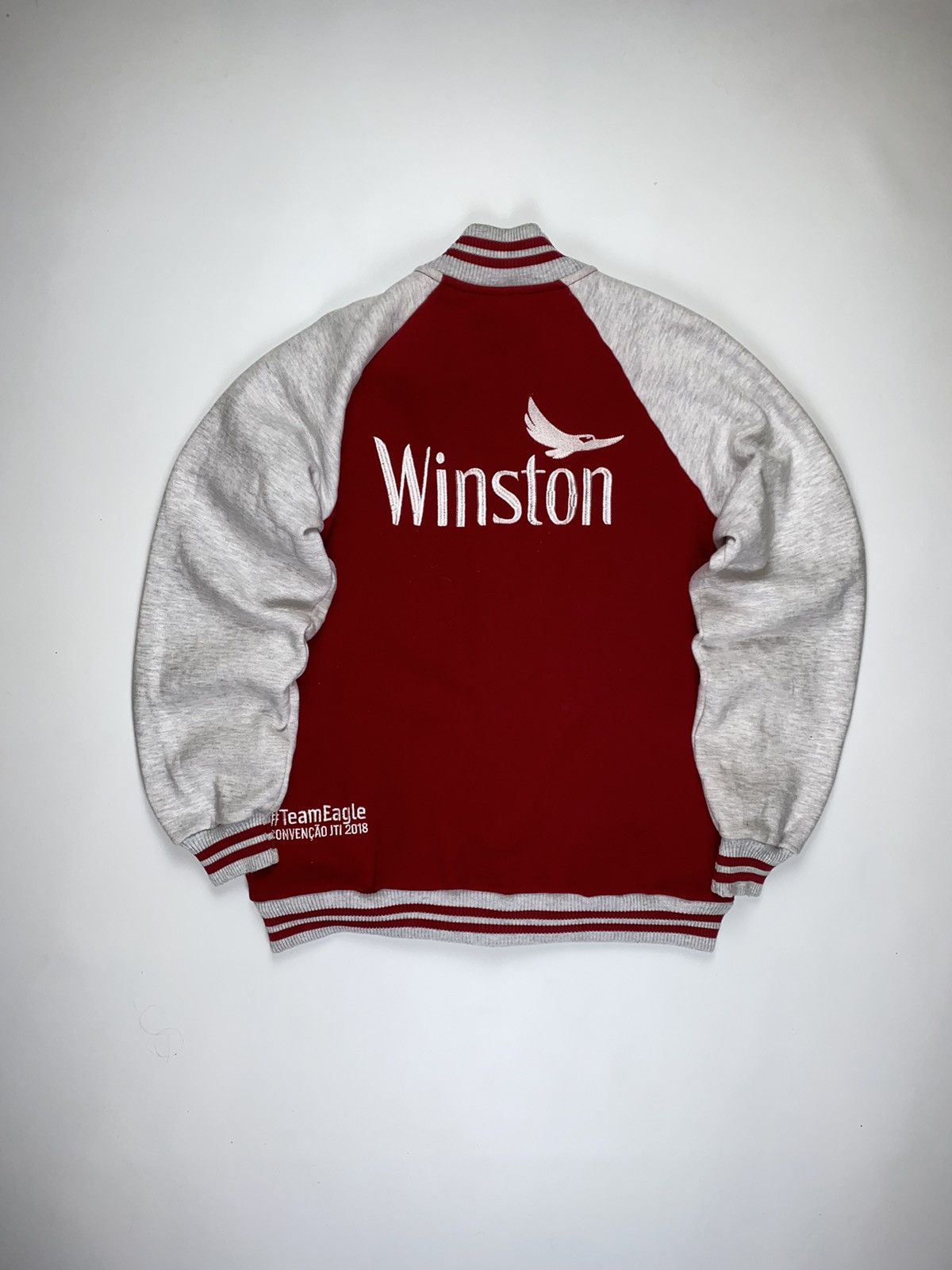 Red Wing 🚨 WINSTON Vintage bomber jacket button coat man’s Size US XL / EU 56 / 4 - 7 Thumbnail