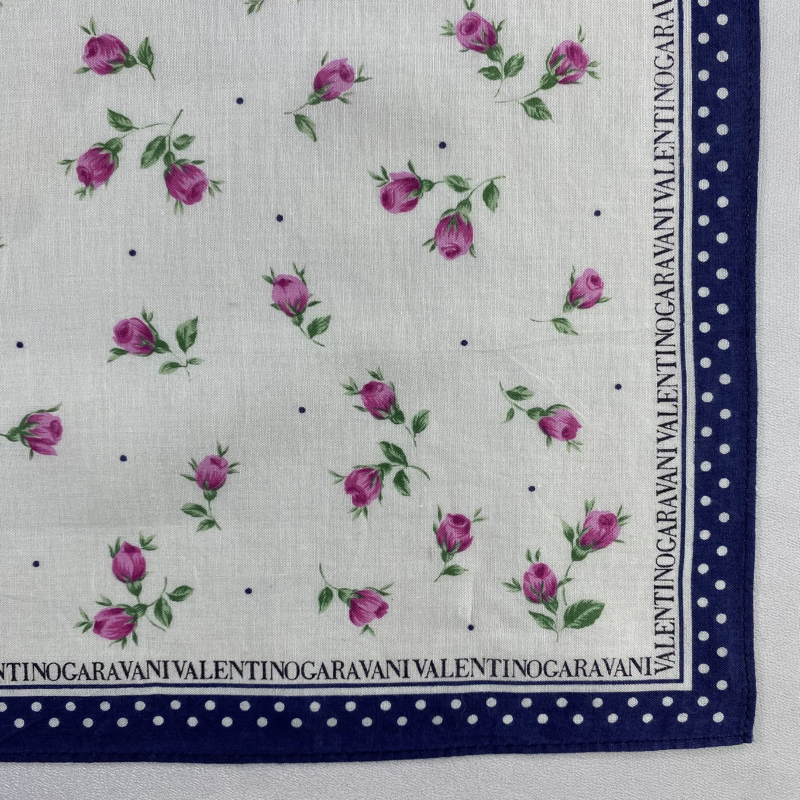 Valentino × Vintage Valentino Garavani Bandana/ Handkerchief / Neckerchief-P1101 Size ONE SIZE - 3 Thumbnail