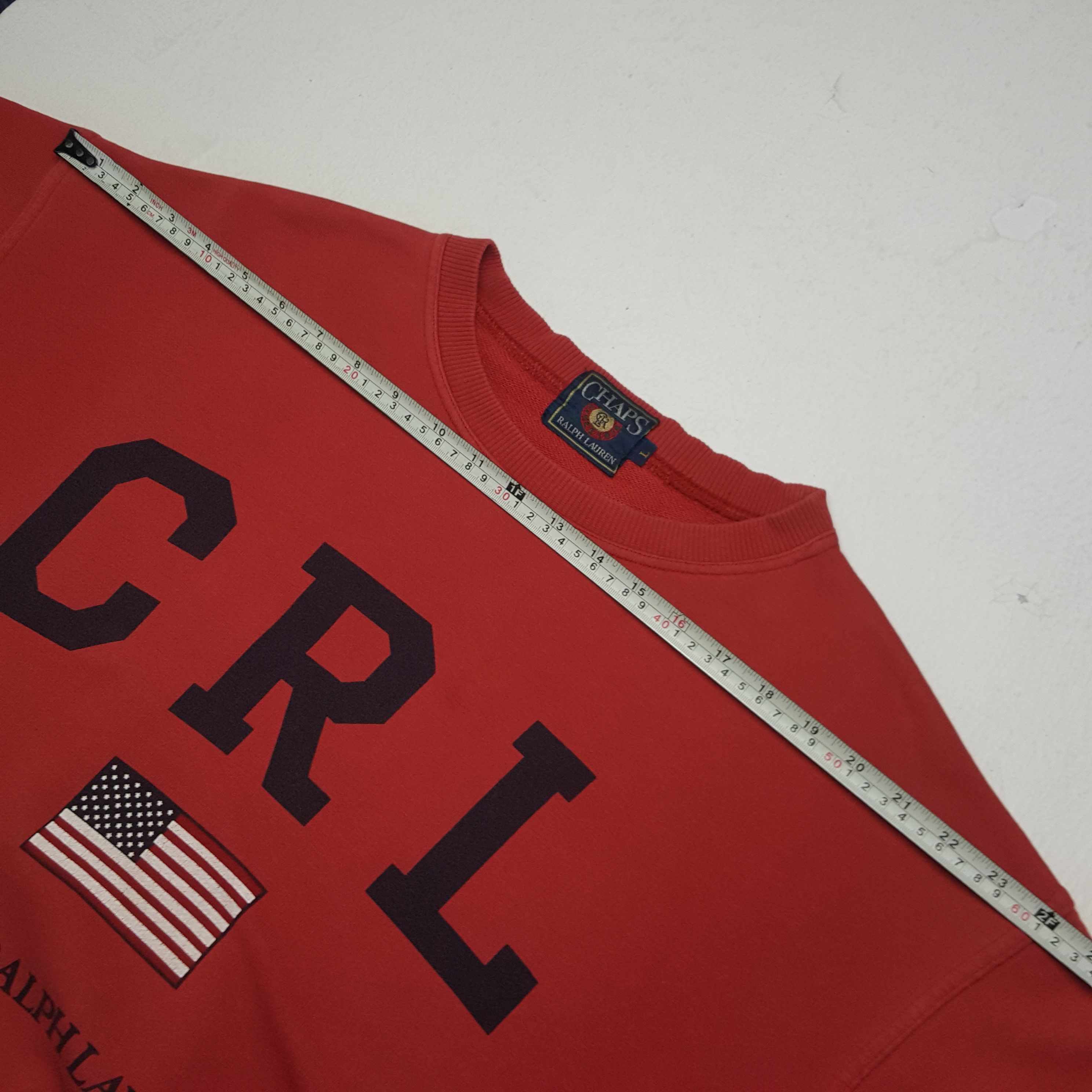 Chaps Ralph Lauren × Vintage Vintage CRL Chaps Ralph Lauren American Brand Sweatshirt Size US XL / EU 56 / 4 - 5 Thumbnail