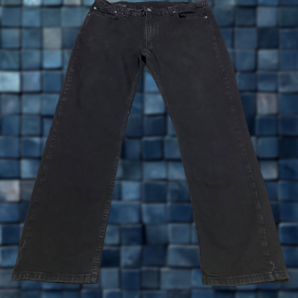 Levi's Levi's 514 Jeans Mens Regular Straight Dark Wash Black Denim Mid Rise 38x30 5-Pocket Levi's Brand/N/A Size US 38 / EU 54 - 1 Thumbnail
