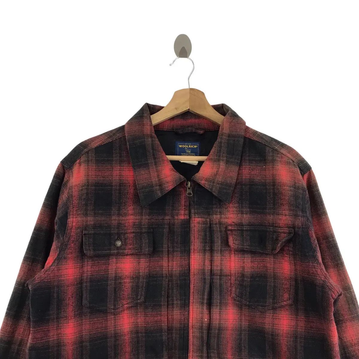 Woolrich Woolen Mills Vtg WOOLRICH WOOLEN MILLS Tartan Western Plaids Checks Size US M / EU 48-50 / 2 - 3 Thumbnail
