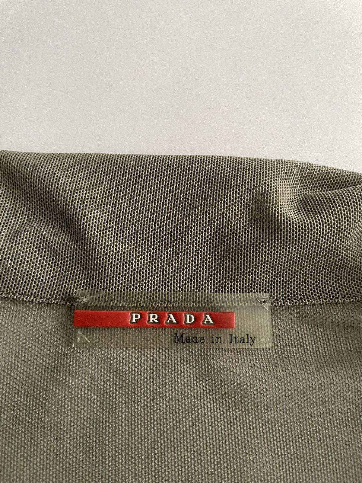 Prada Prada SS00 Side Stripes Zip Shirt Size US L / EU 52-54 / 3 - 8 Thumbnail