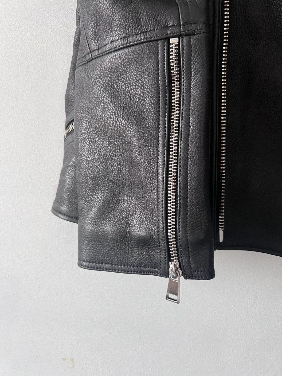 A.P.C. A.P.C. Biker Leather jacket Size XS / US 0-2 / IT 36-38 - 9 Thumbnail
