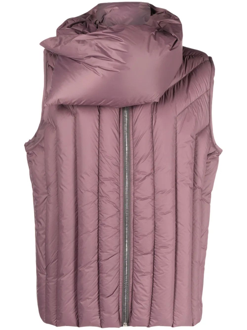 Rick Owens o1y0325 Shell Vest in Mauve Size US M / EU 48-50 / 2 - 1 Thumbnail
