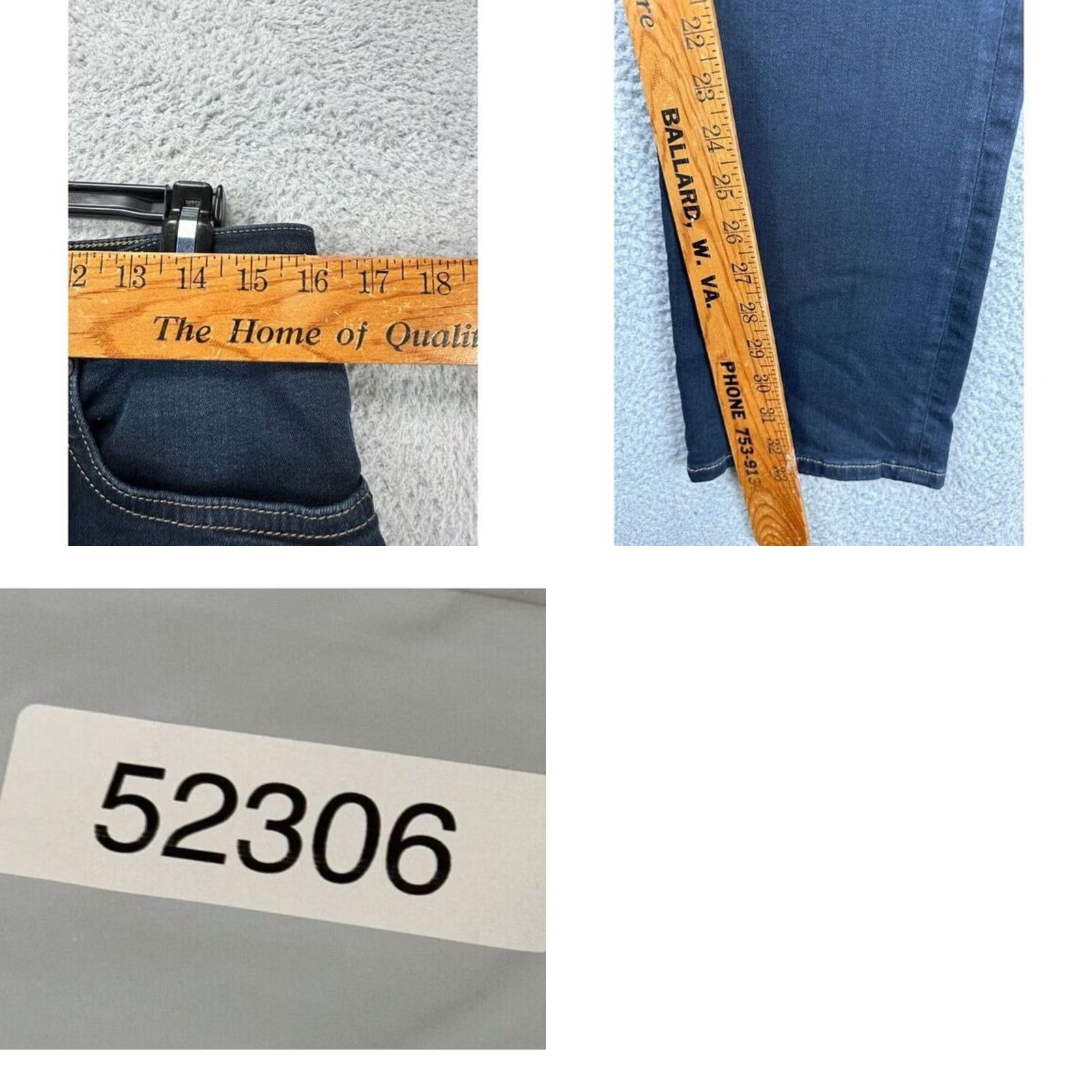 Vintage Mavi Matt Jeans Mens 31X34 Blue Distressed Straight Leg Relaxed Fit Stretch Denim Straight Jeans Mens 31 Inseam 34 Dark Wash Pockets Logo Button Zip Size US 31 - 8 Thumbnail