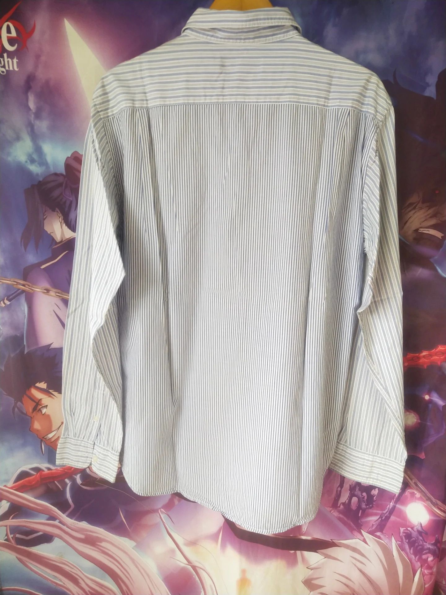 Global Work Global Work Striped Casual Shirt Size US L / EU 52-54 / 3 - 4 Thumbnail