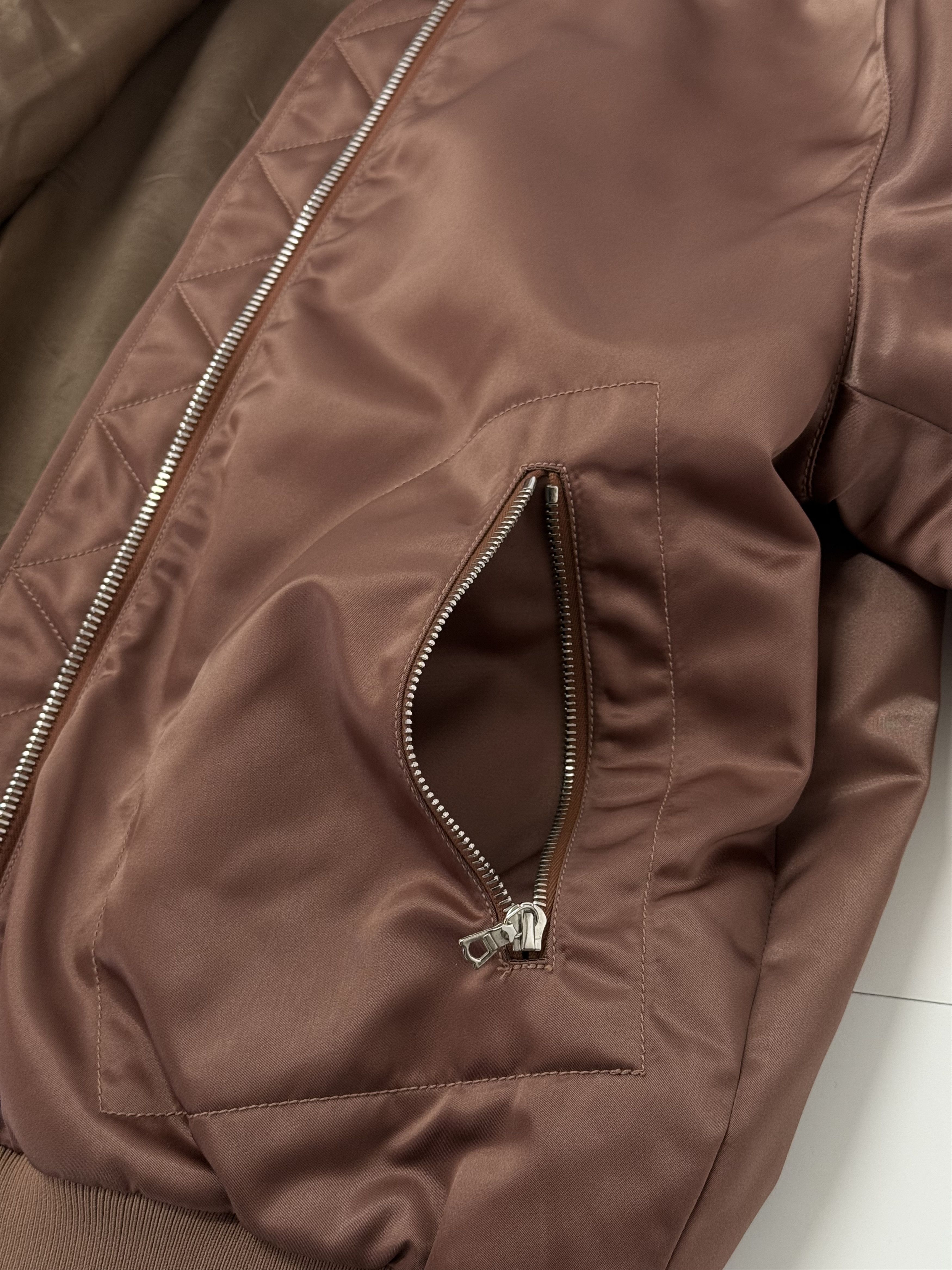 Acne Studios Women Acne Studio Azura Bomber Jacket Pink 38 Medium Size M / US 6-8 / IT 42-44 - 5 Thumbnail