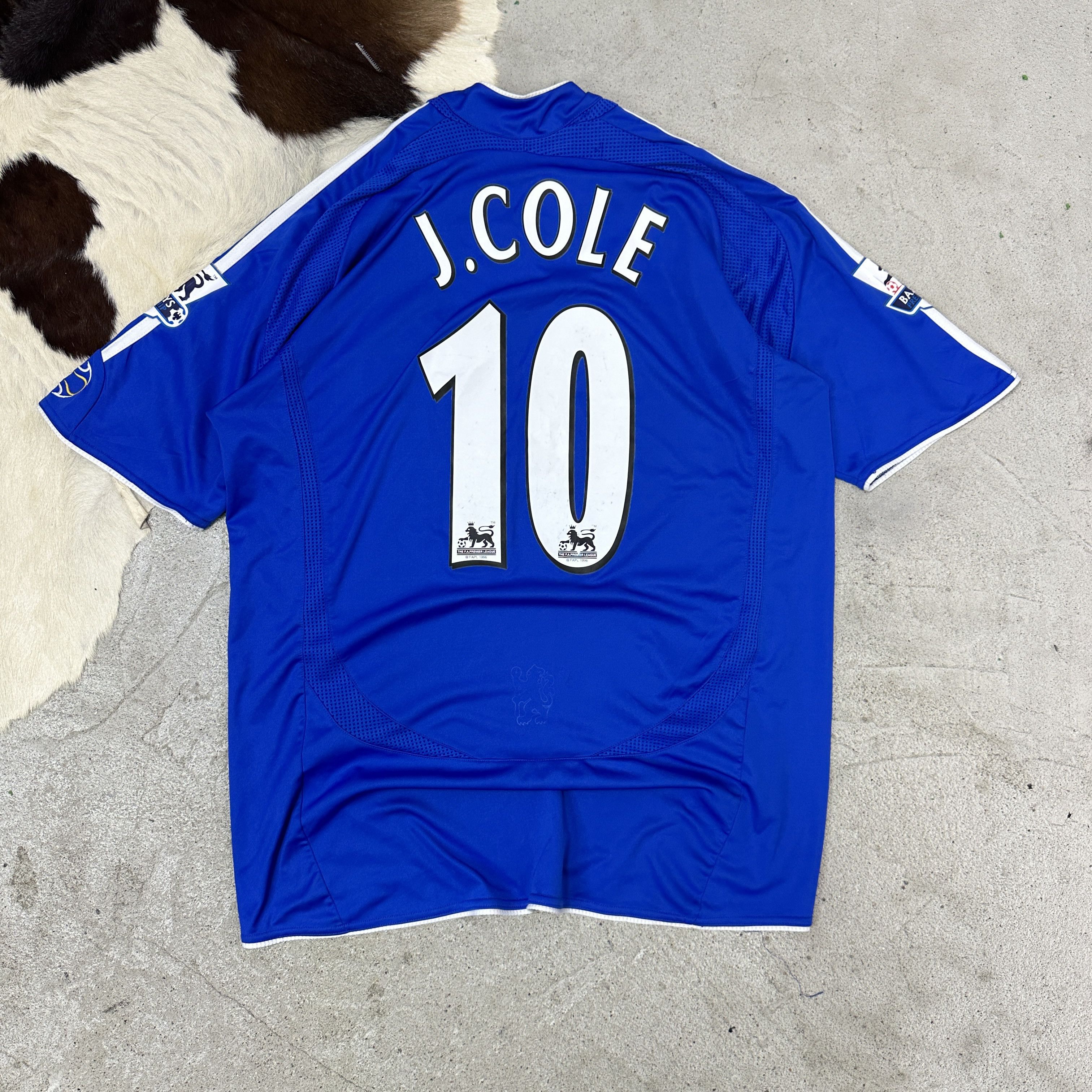 Adidas Vintage Sporty Adidas Chelsea 06/07 J Cole Jersey Y2K Size US XL / EU 56 / 4 - 6 Thumbnail