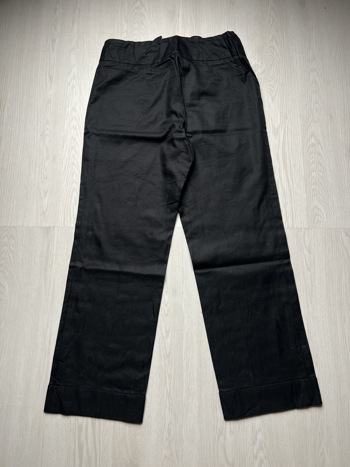 Jil Sander Jil Sander Black Wide Pants Size US 30 / EU 46 - 2 Thumbnail