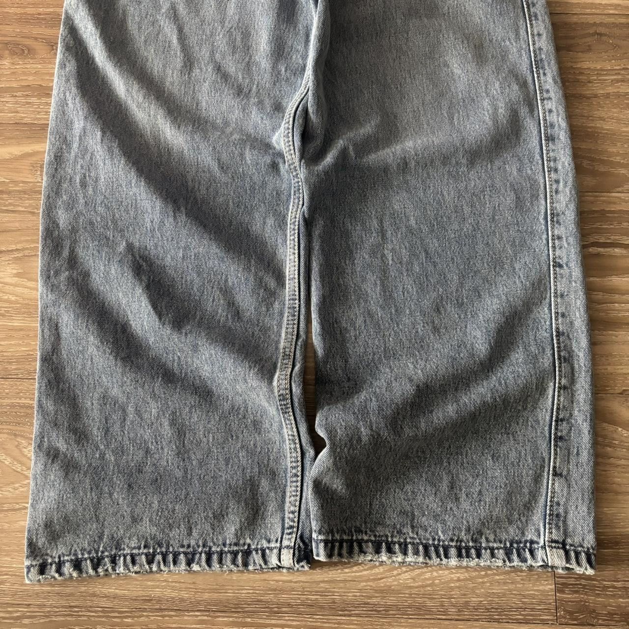 Vintage Crazy Vintage Y2K/2000s Light Wash Low Rise Baggy Denim Jeans! 30x32 Size US 30 / EU 46 - 6 Thumbnail