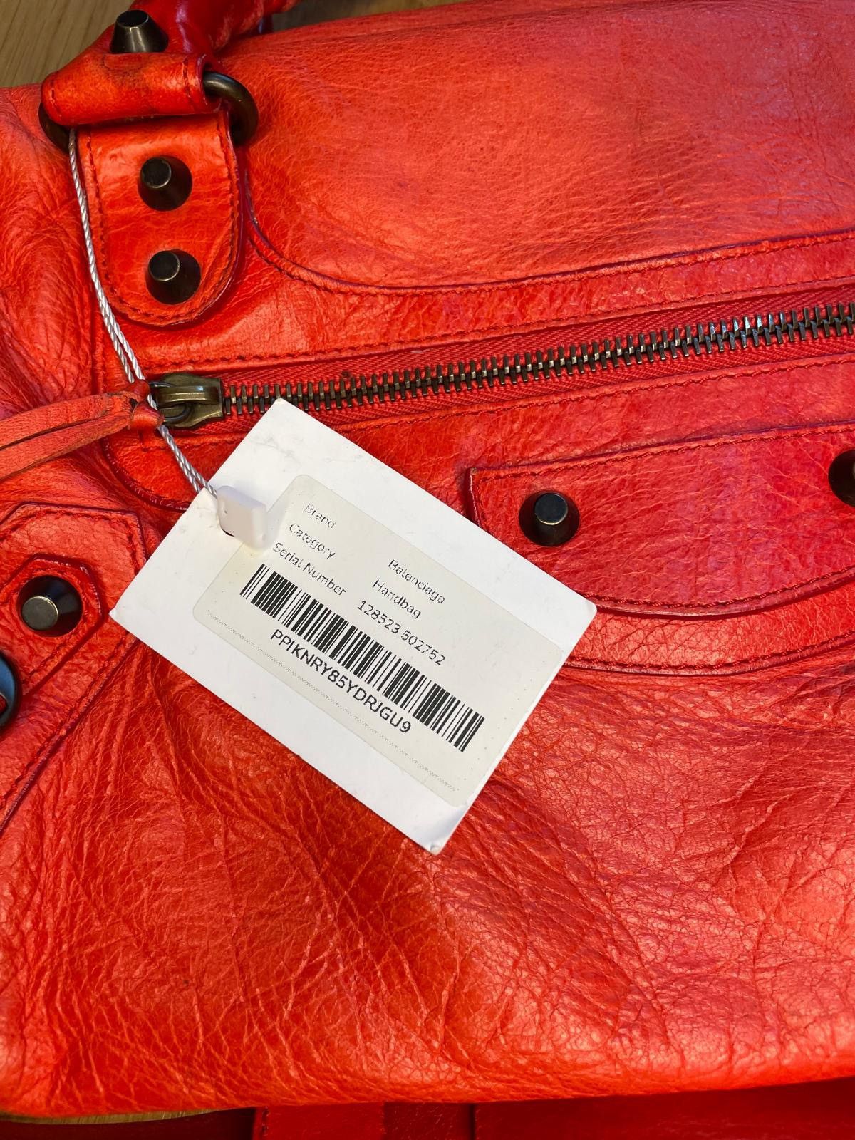 Balenciaga Authentic BALENCIAGA Leather The Twiggy Bag HandBag Size ONE SIZE - 5 Thumbnail