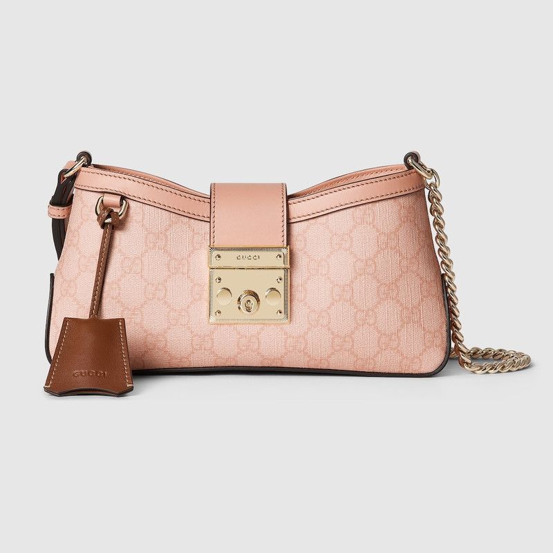 Gucci o1la5ras0526 Size: OS / Padlock Small Shoulder Bag in Pink Size ONE SIZE - 1 Thumbnail