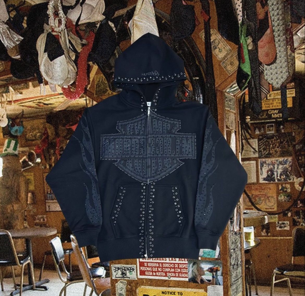 murd333r.fm MFM CHOP333R HOODIE Size US M / EU 48-50 / 2 - 1 Thumbnail