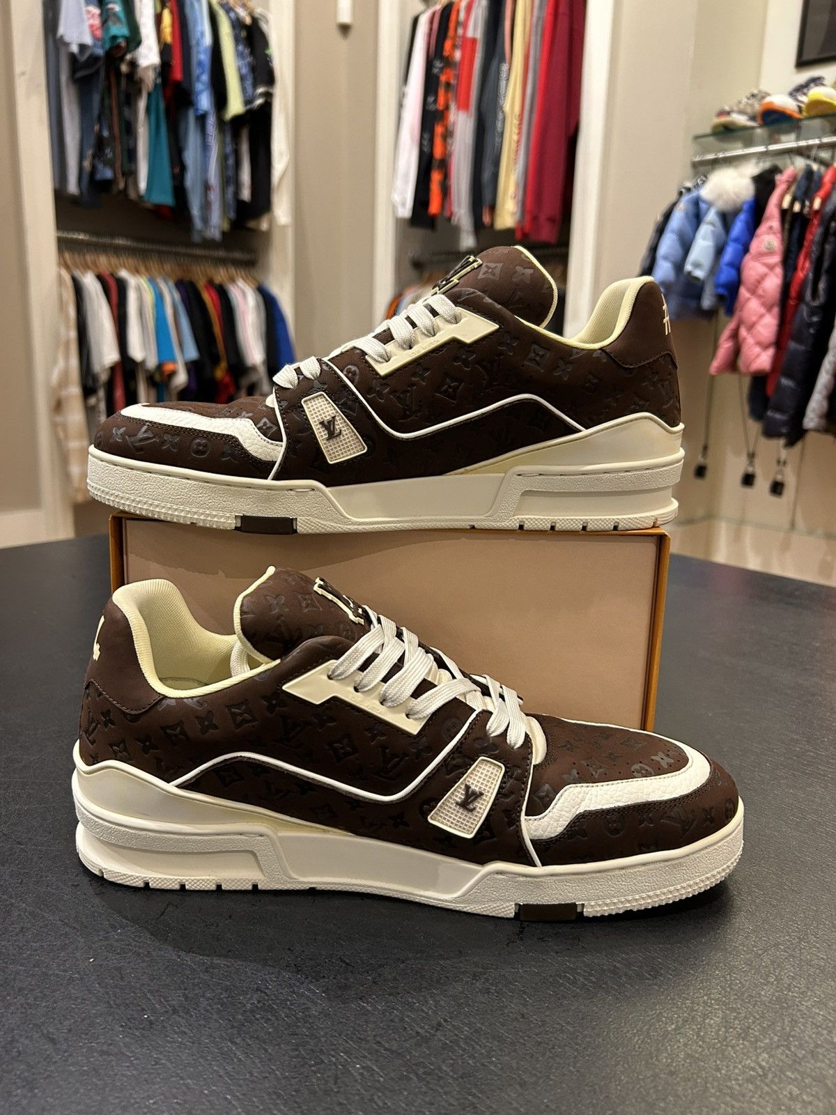 Louis Vuitton Louis Vuitton Tyler, The Creator Trainer Brown Size US 9 / EU 42 - 2 Thumbnail