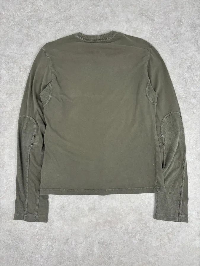 Dolce & Gabbana SS2003 Dolce & Gabbana Khaki Logo Longsleeve Size US M / EU 48-50 / 2 - 5 Thumbnail