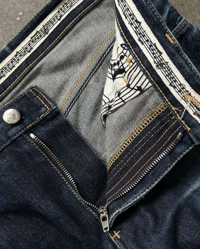 Number (N)ine Number (N)ine 07 Ripple-Wash Denim Pants Size US 41 - 5 Thumbnail