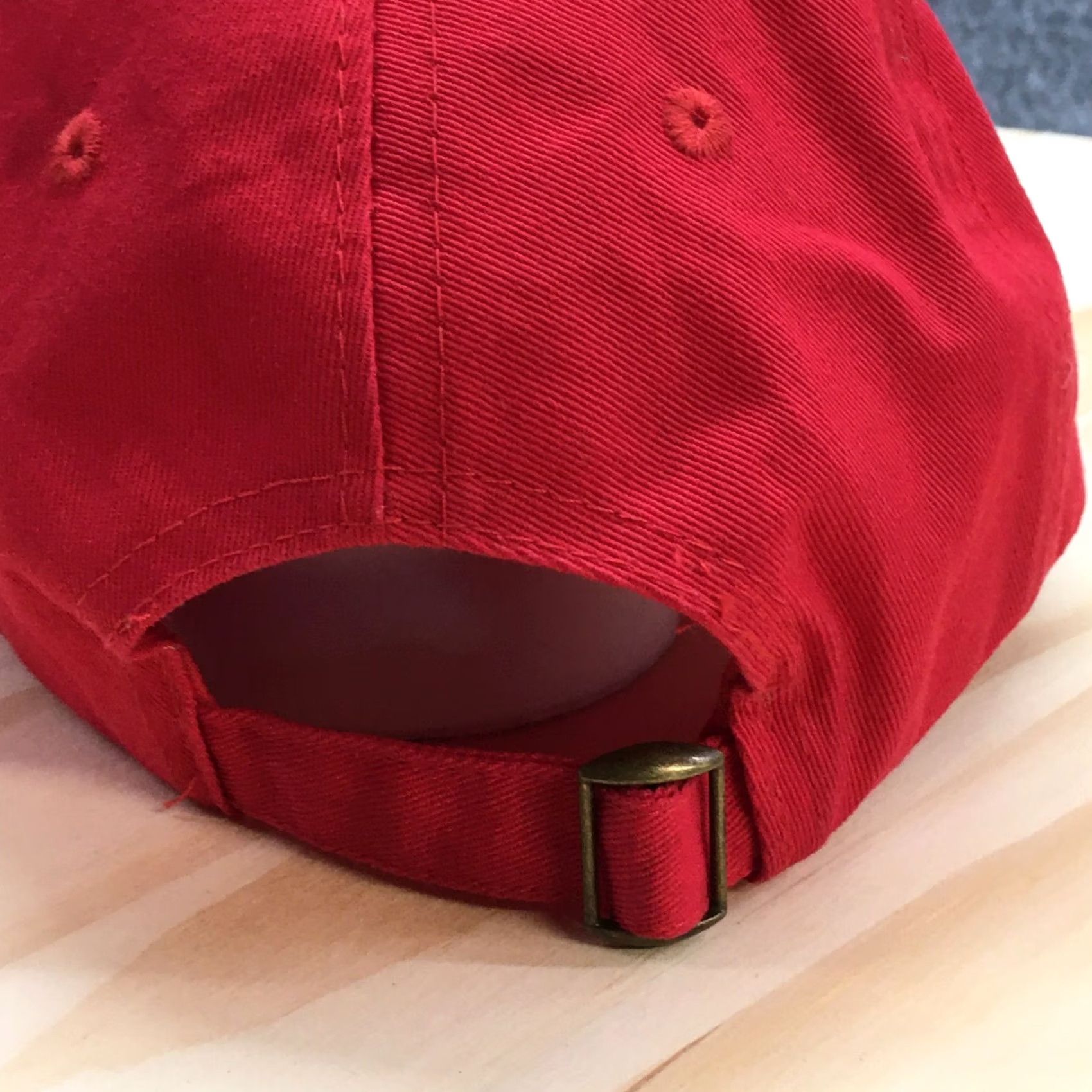 Vintage Victoria Sport Baseball Cap Hat Mens One Size Red Cotton Adjustable Back Basic Size ONE SIZE - 7 Thumbnail