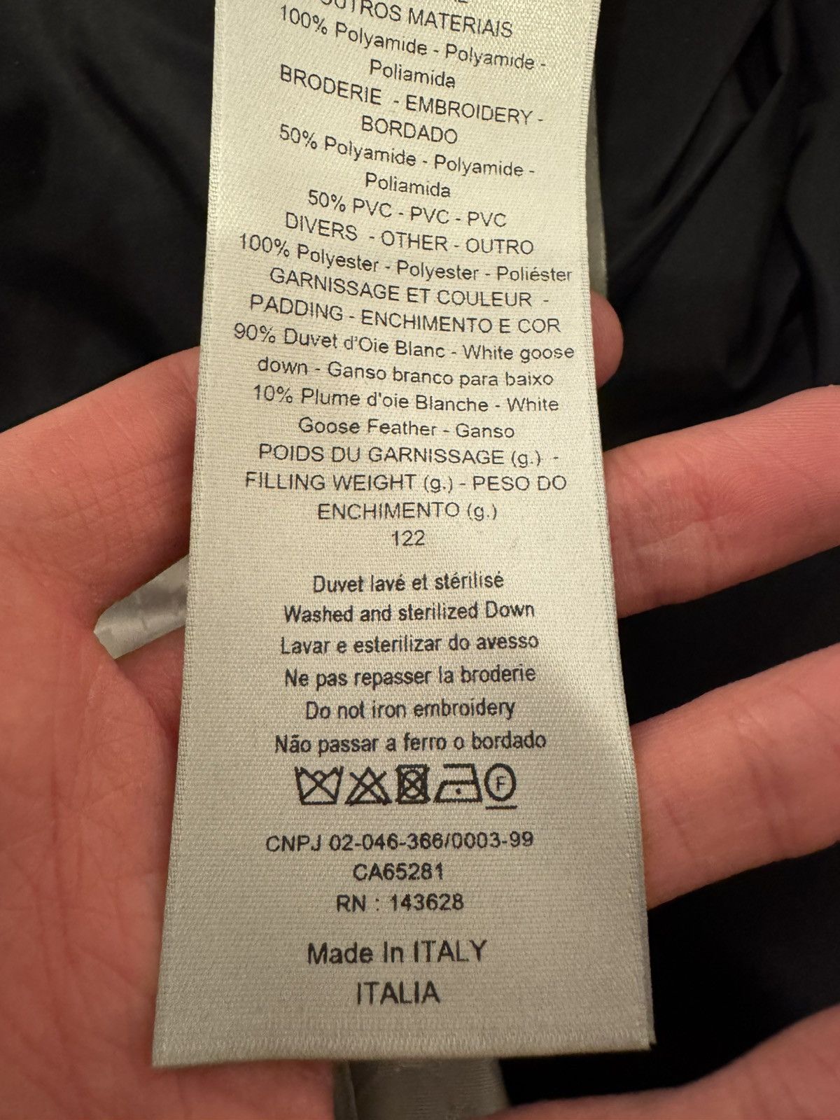 Dior Dior Oblique Puffer Jacket Silver Size US L / EU 52-54 / 3 - 14 Thumbnail