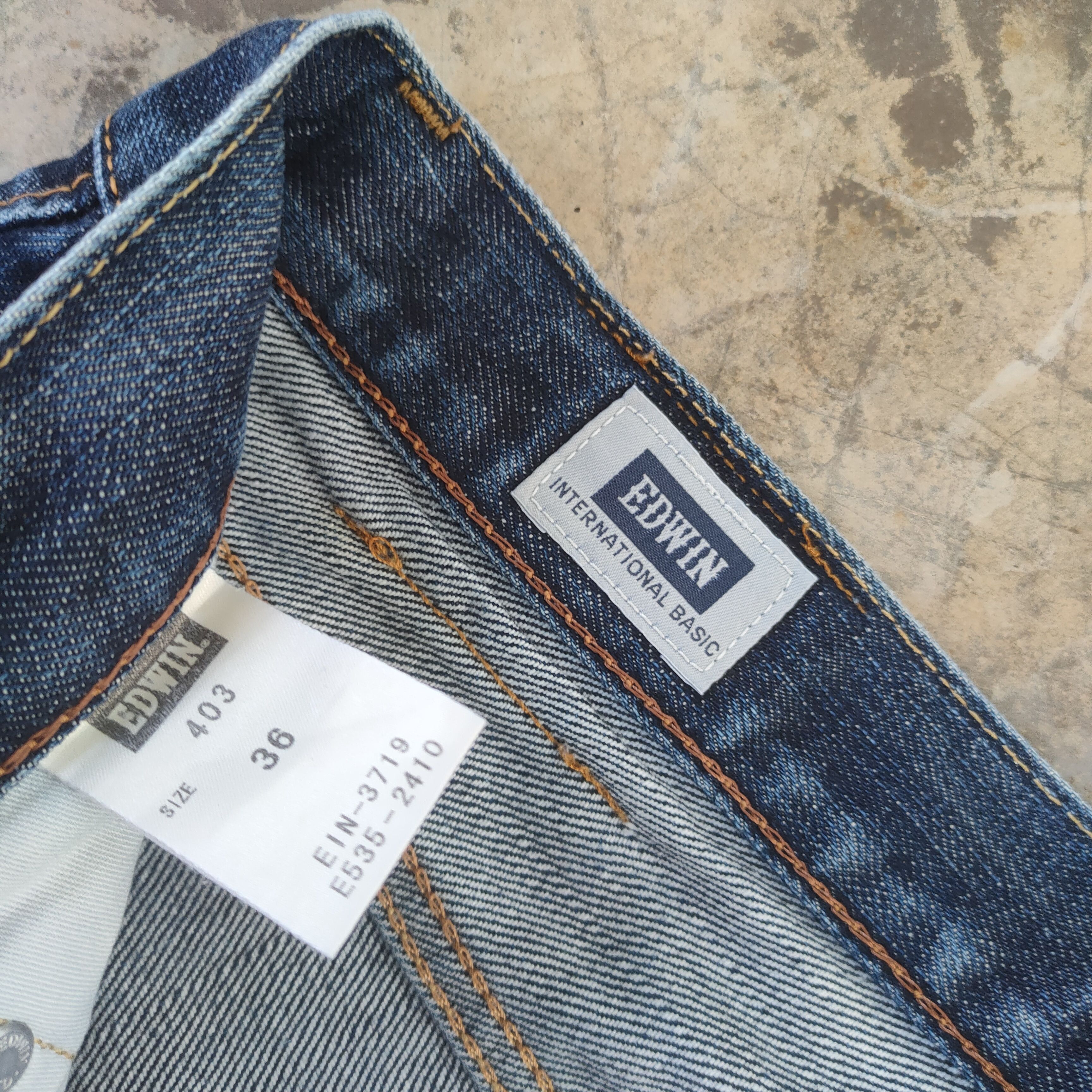Edwin W38 VINTAGE EDWIN FADED DISTRESSED JEAN DENIM PANTS Size US 38 / EU 54 - 6 Thumbnail