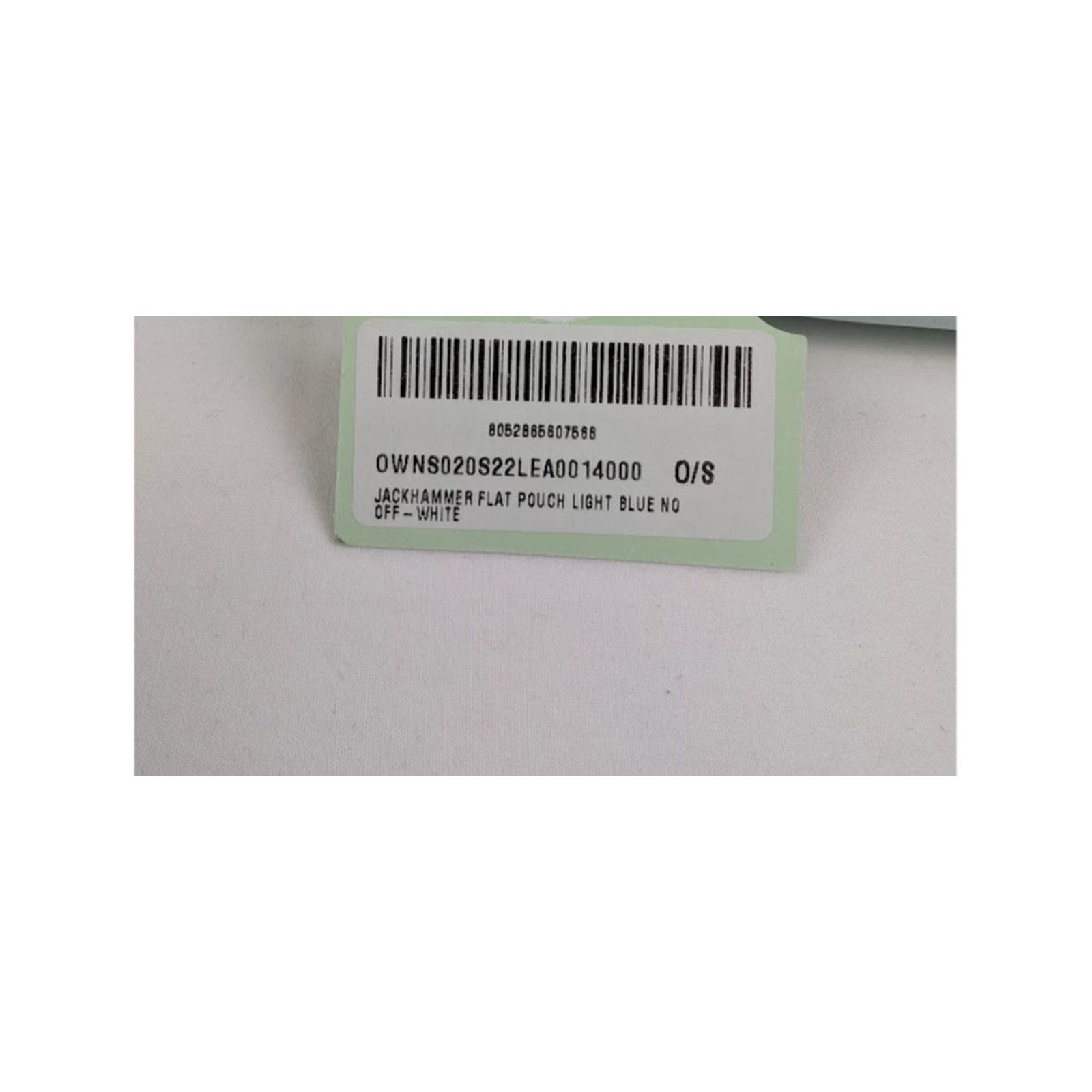 Off-White o1rshd1 DUP / Size: OS / Jack Hammer Flat Pouch Light Blue Size ONE SIZE - 7 Thumbnail